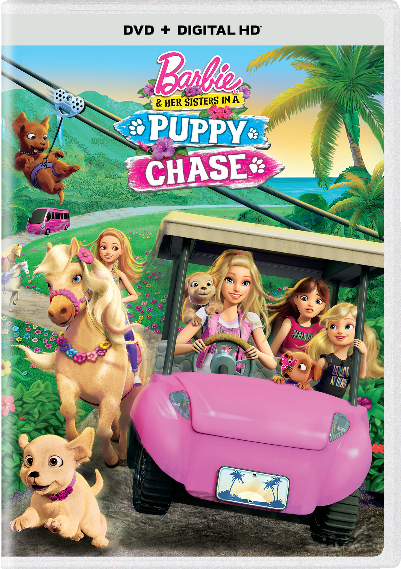 Barbie and her sisters in the great puppy chase sale