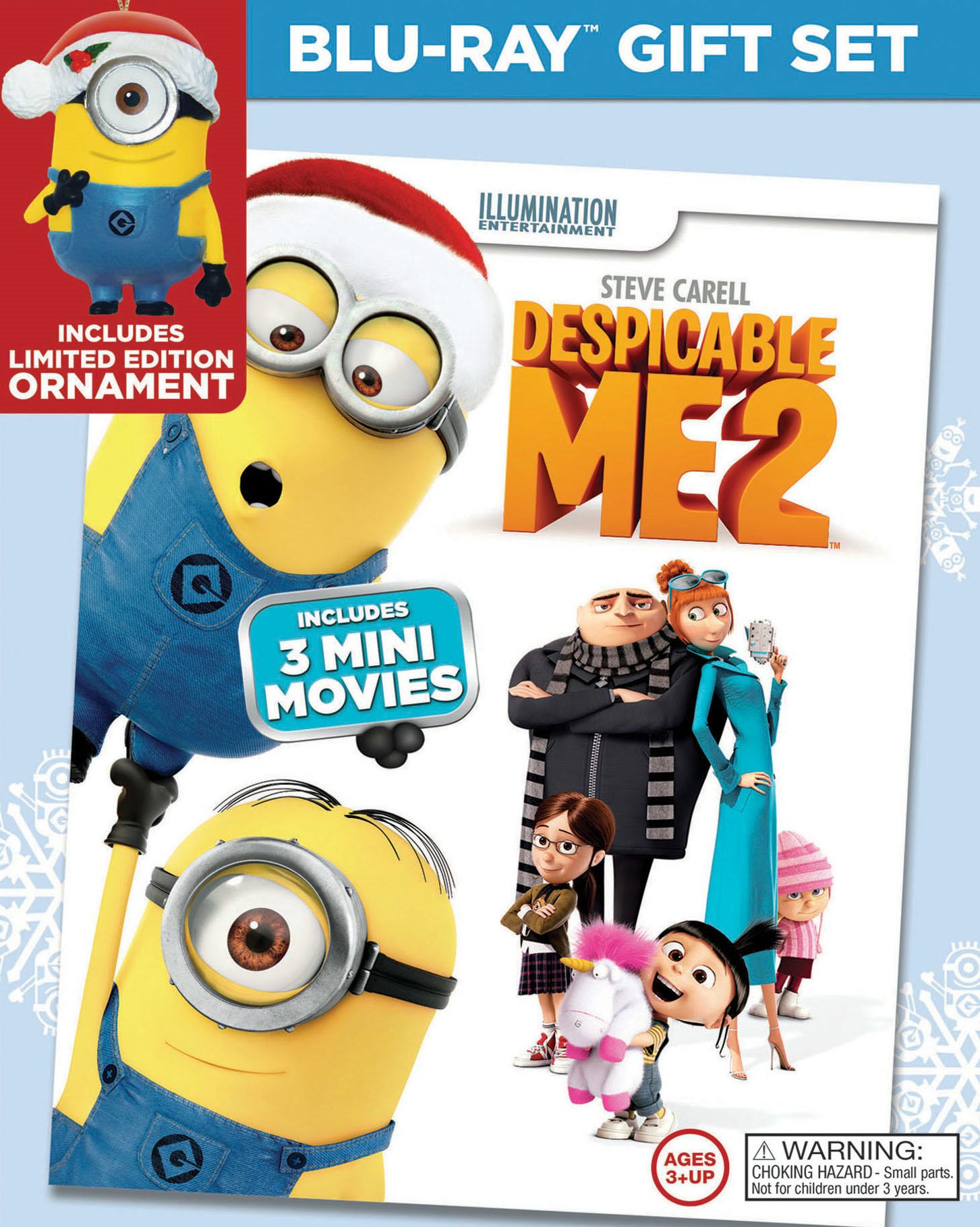 Despicable Me 3 Gift Set Blu-ray/DVD Combo