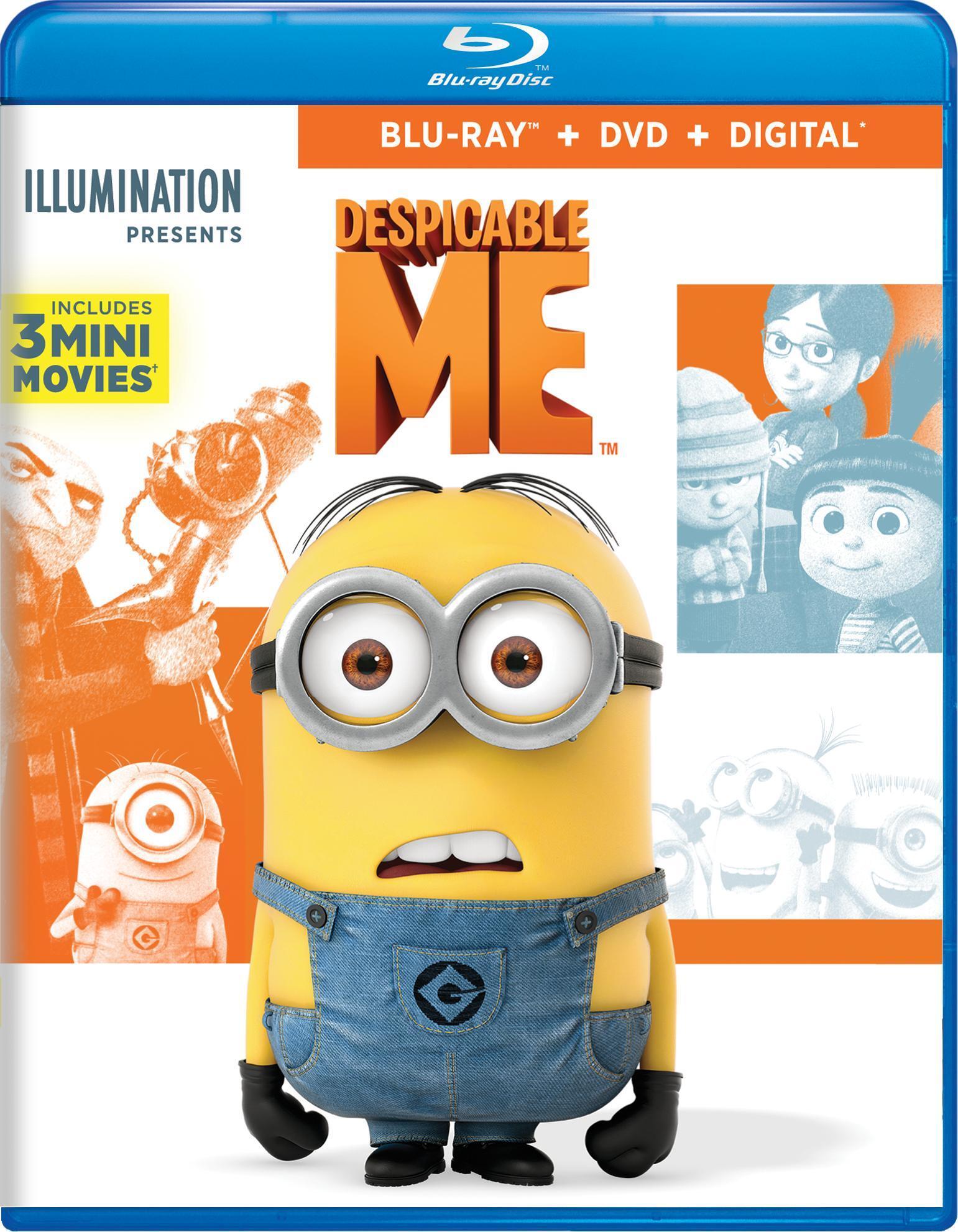 Despicable Me Blu Ray Cover