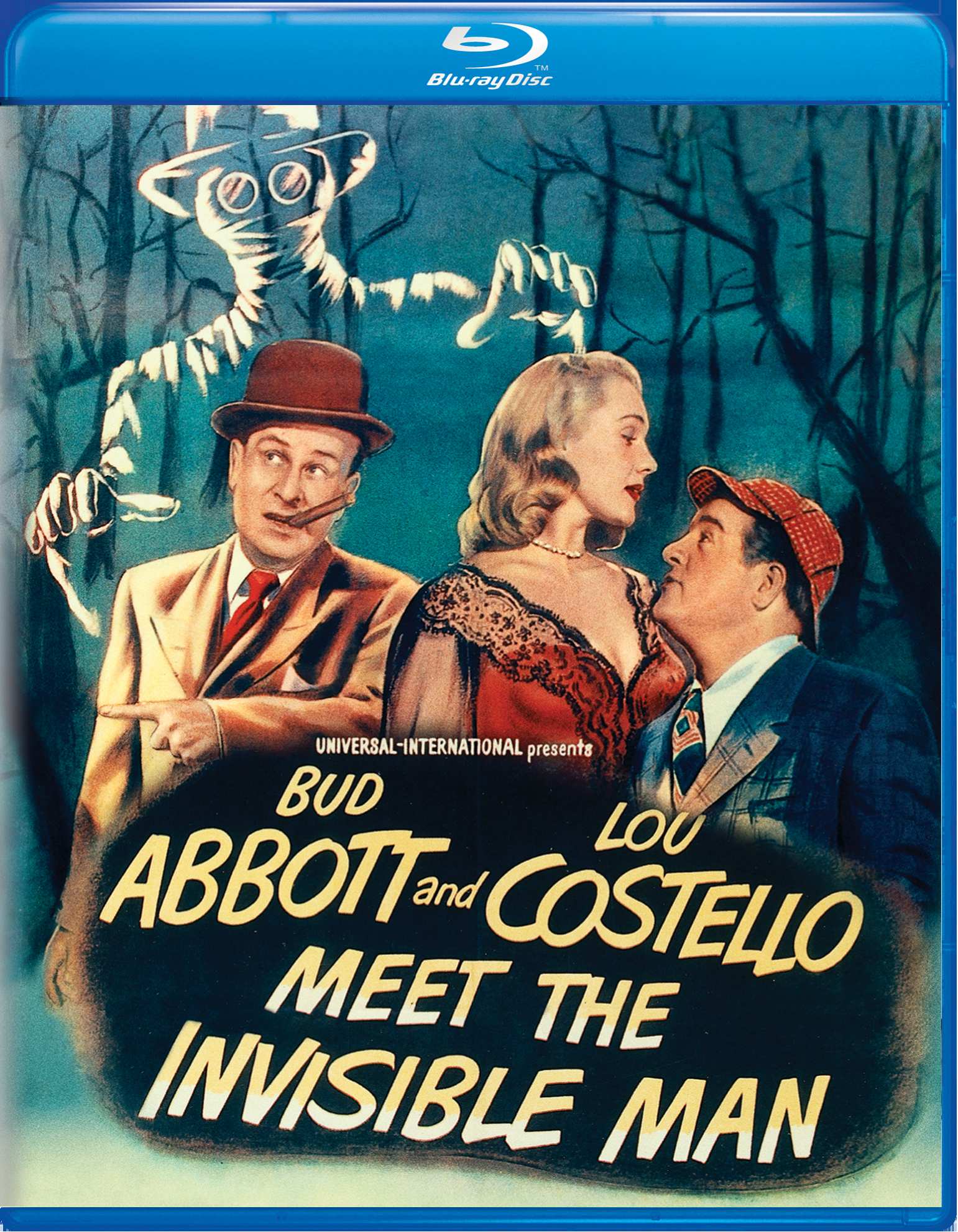 Abbott And Costello Meet The Invisible Man - Blu-ray [ 1951 ]  - Classic Movies On Blu-ray - Movies On GRUV