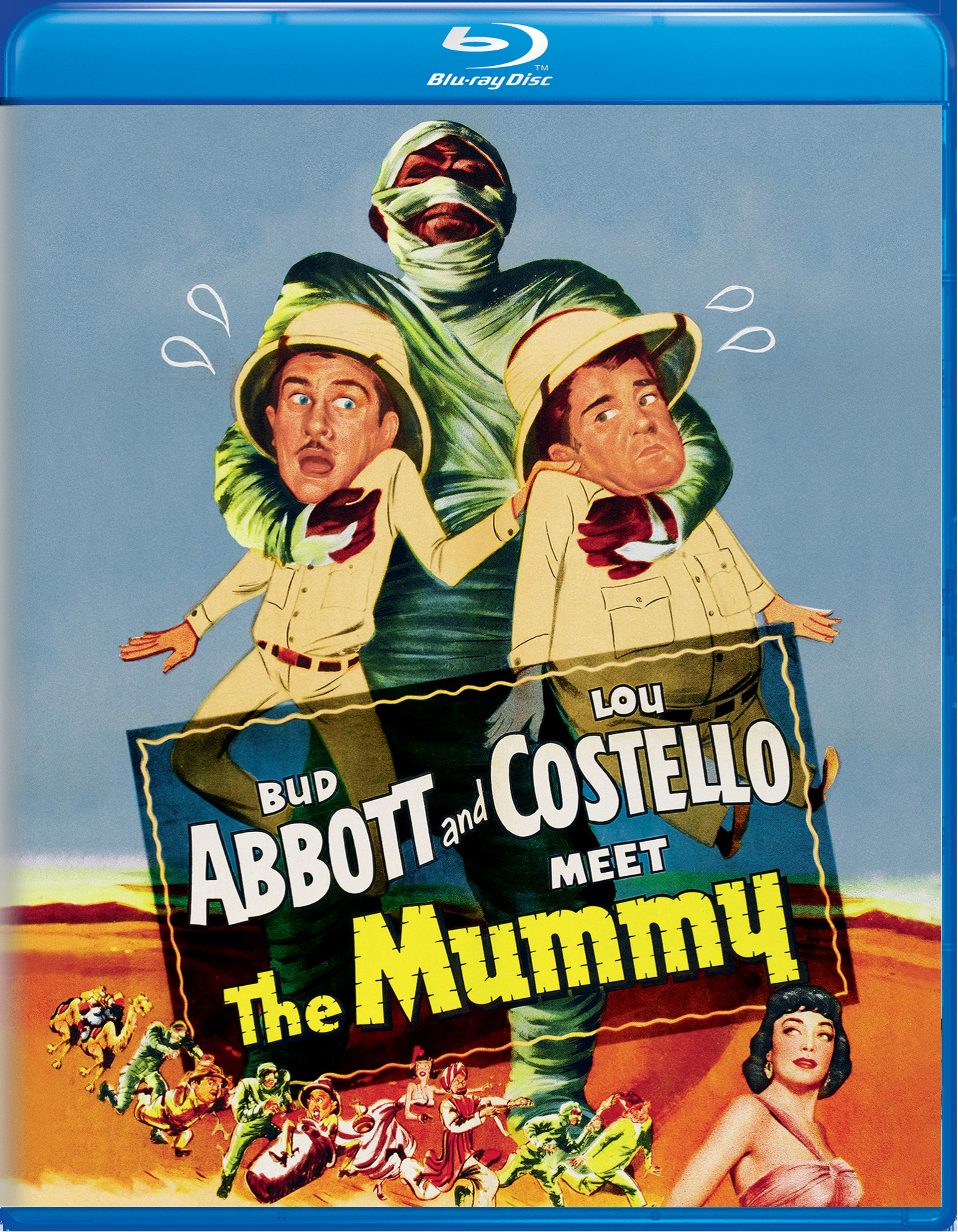 Abbott And Costello Meet The Mummy - Blu-ray [ 1955 ]  - Classic Movies On Blu-ray - Movies On GRUV