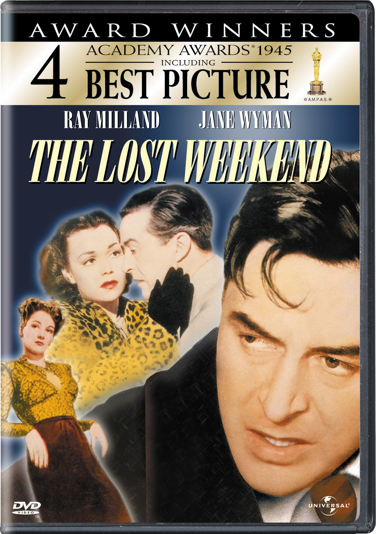 The Lost Weekend (DVD Full Screen) - DVD [ 1945 ]  - Classic Movies On DVD - Movies On GRUV