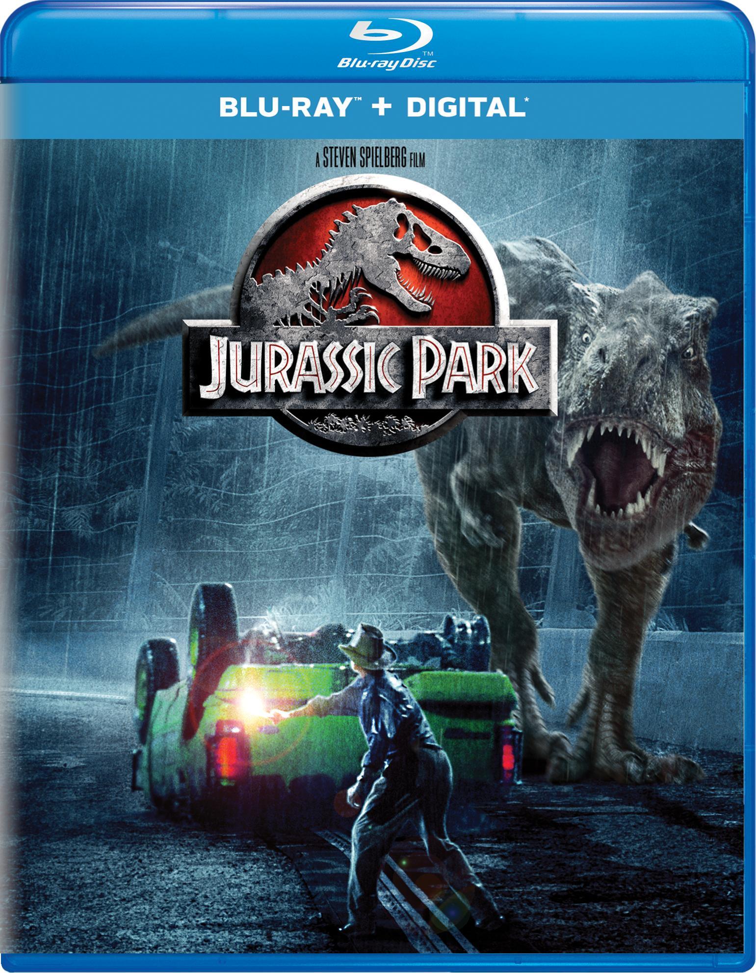 Jurassic Park (Blu-ray New Box Art) - Blu-ray [ 1993 ]  - Adventure Movies On Blu-ray - Movies On GRUV