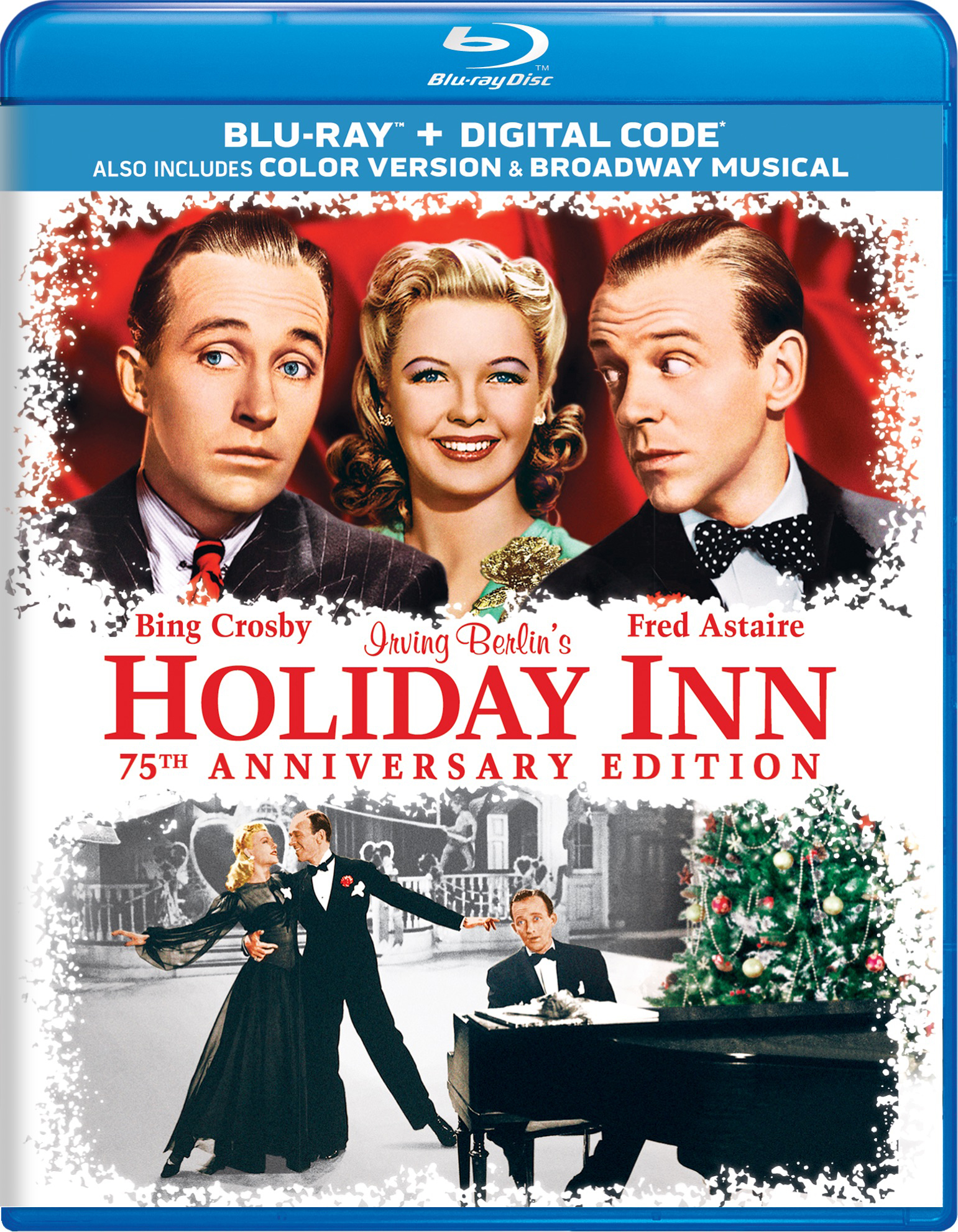 Holiday Inn (75th Anniversary Edition) - Blu-ray [ 1942 ]  - Musical Movies On Blu-ray - Movies On GRUV