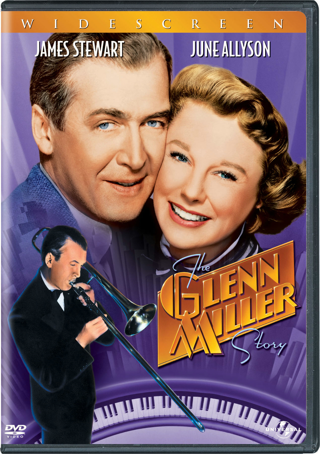 The Glenn Miller Story - DVD [ 1954 ]  - Classic Movies On DVD - Movies On GRUV