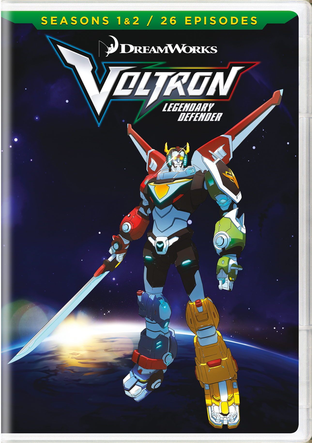 Voltron - Legendary Defender: Seasons 1 & 2 [DVD] | CLICKII.com