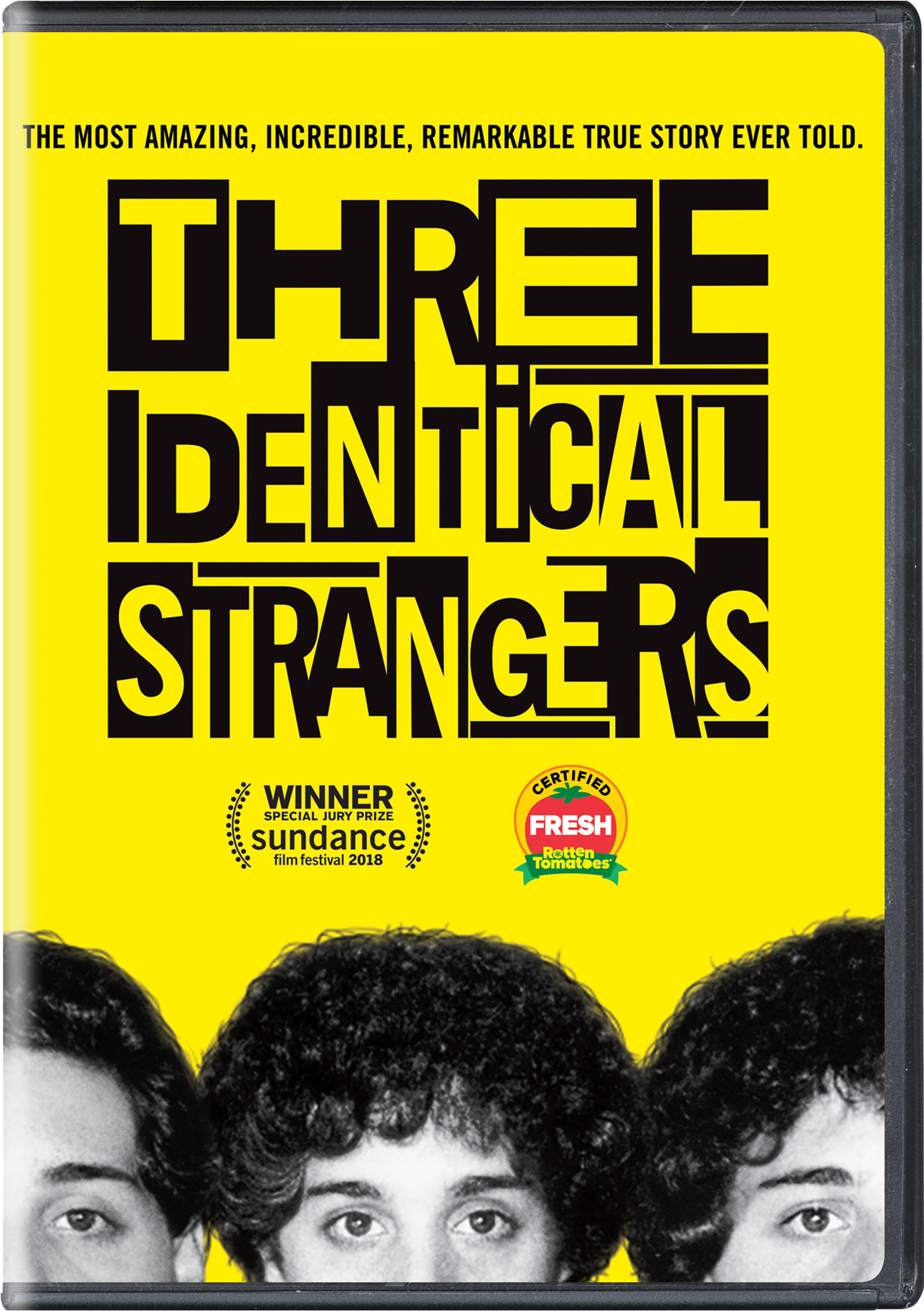Three Identical Strangers - DVD [ 2018 ]  - Documentaries On DVD