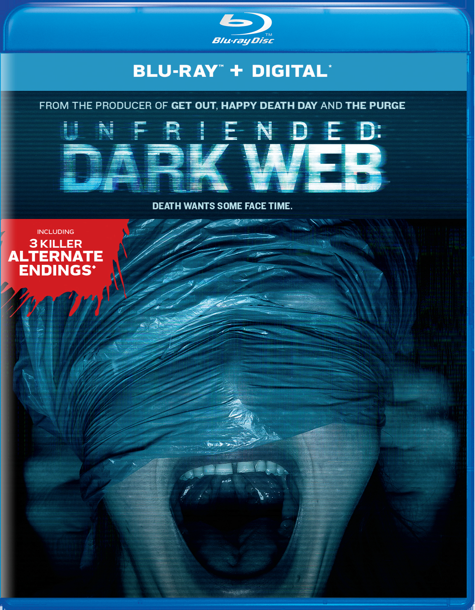 Unfriended - Dark Web (Blu-ray + Digital HD) - Blu-ray [ 2018 ]  - Horror Movies On Blu-ray - Movies On GRUV