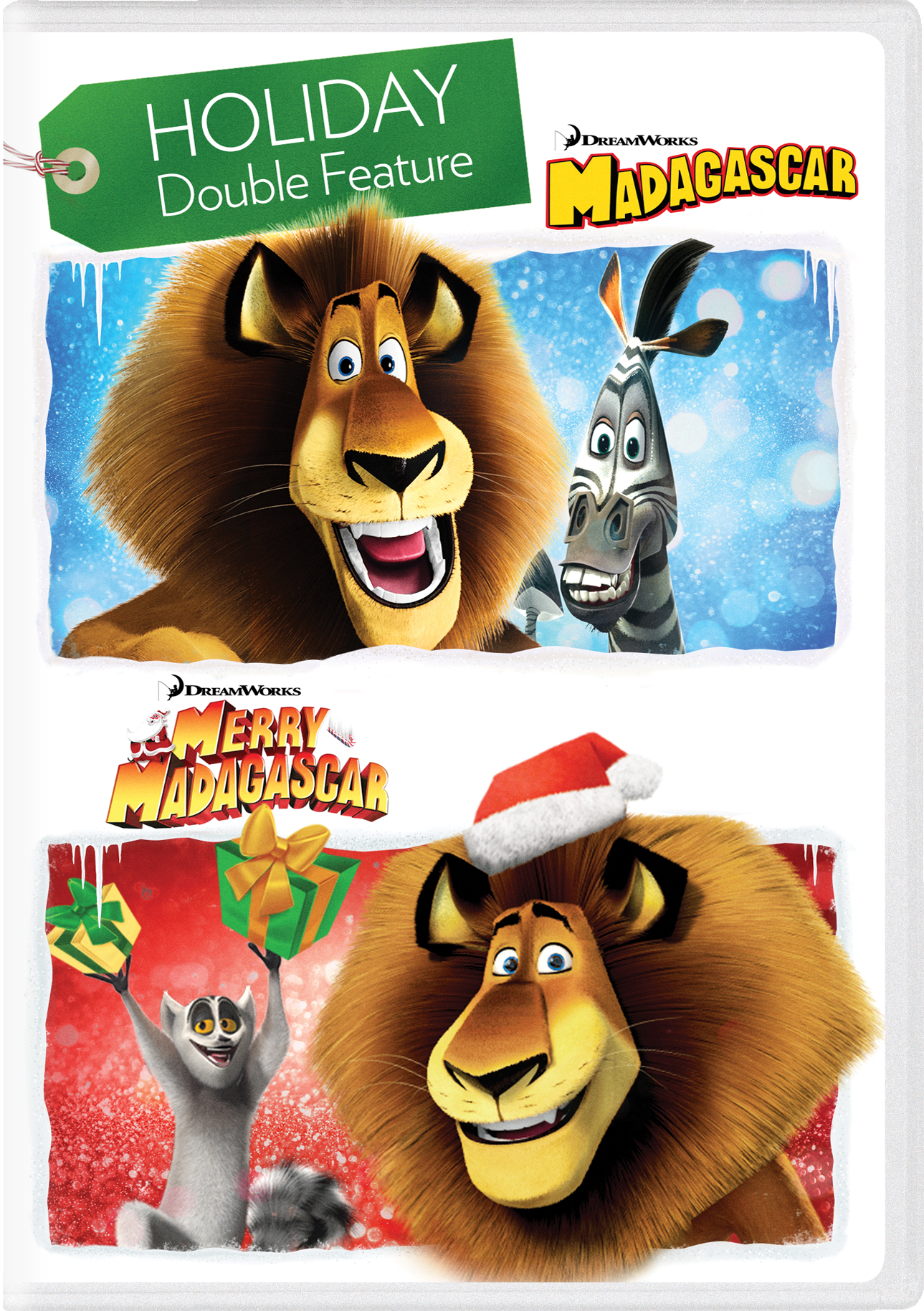 Madagascar/Merry Madagascar (DVD Double Feature) - DVD   - Animation Movies On DVD - Movies On GRUV