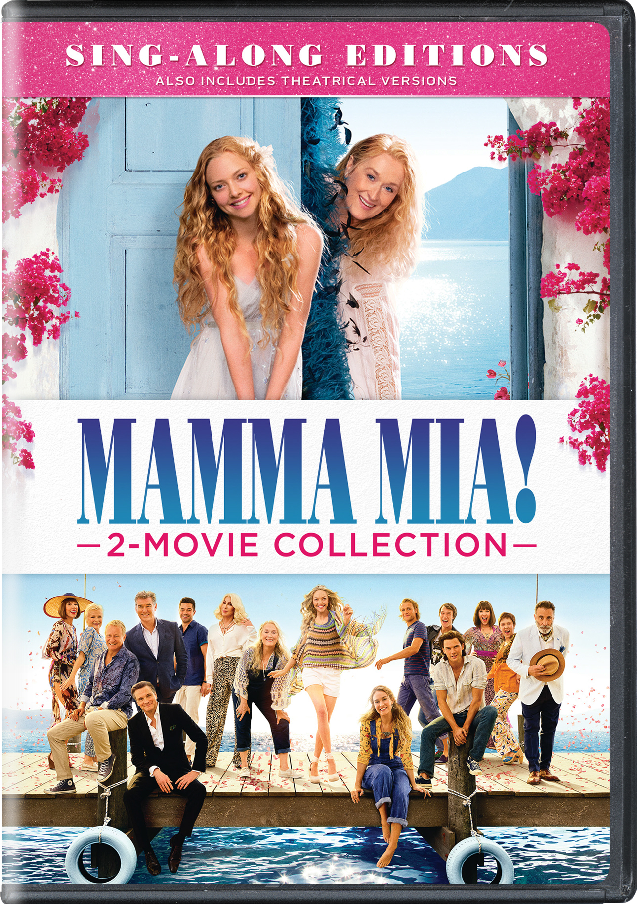 Mamma Mia!: 2-movie Collection (Normal (Sing-Along Edition)) - DVD [ 2018 ]  - Musical Movies On DVD - Movies On GRUV