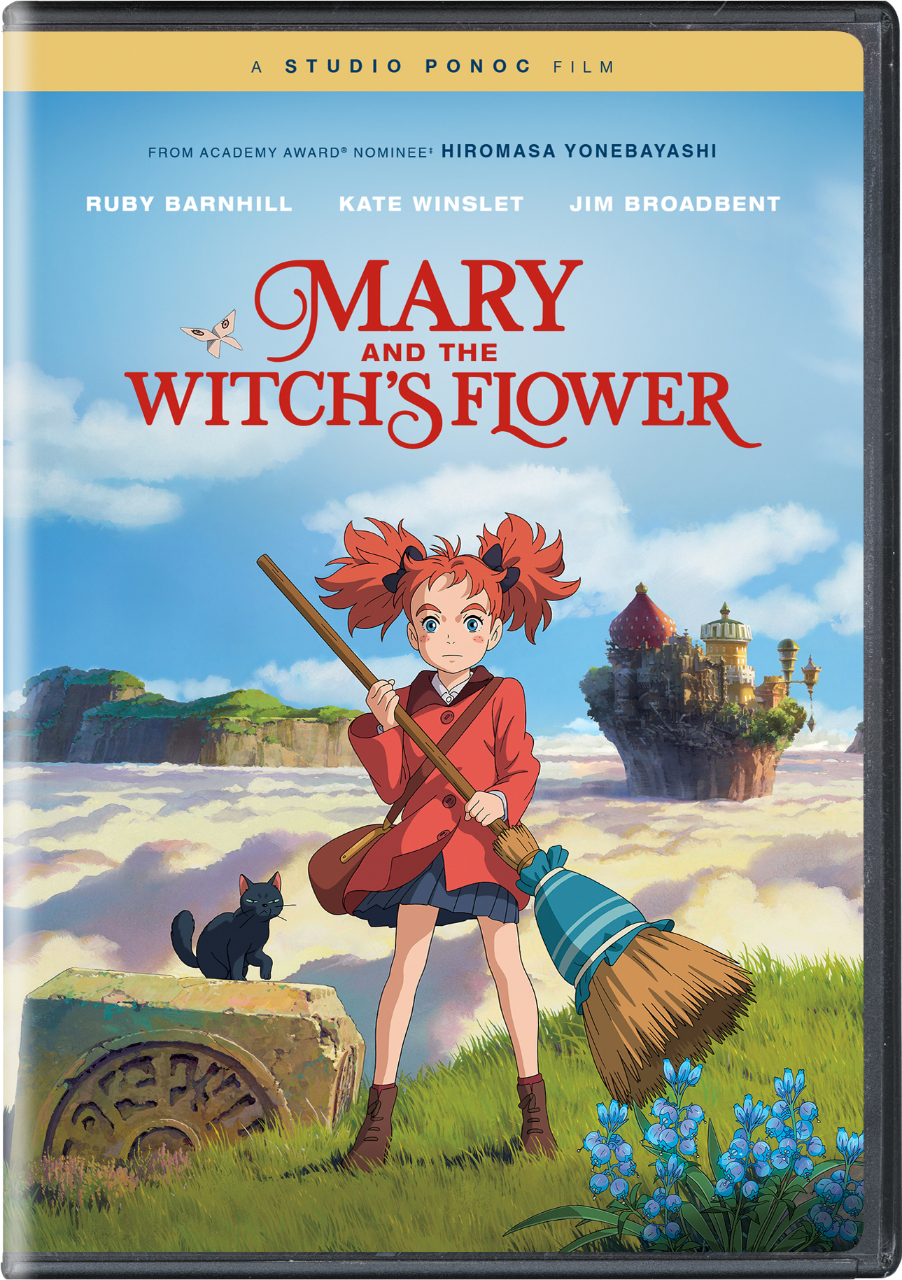 Mary And The Witch's Flower - DVD [ 2018 ]  - Anime Movies On DVD - Movies On GRUV