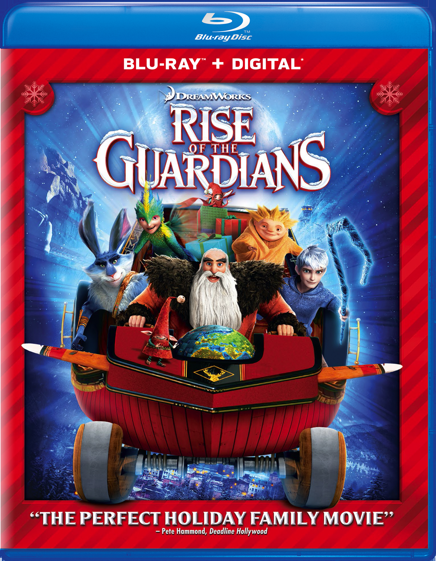 Rise Of The Guardians (Digital + Holiday Art) - Blu-ray [ 2012 ]  - Children Movies On Blu-ray - Movies On GRUV