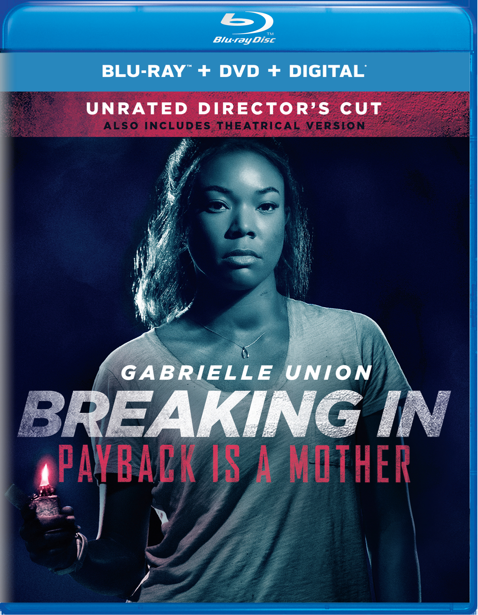 Breaking In (Unrated Director's Cut + DVD + Digital) - Blu-ray [ 2018 ]  - Thriller Movies On Blu-ray - Movies On GRUV