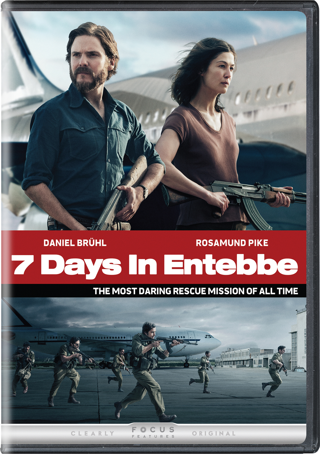 7 Days In Entebbe - DVD [ 2018 ]  - Thriller Movies On DVD - Movies On GRUV