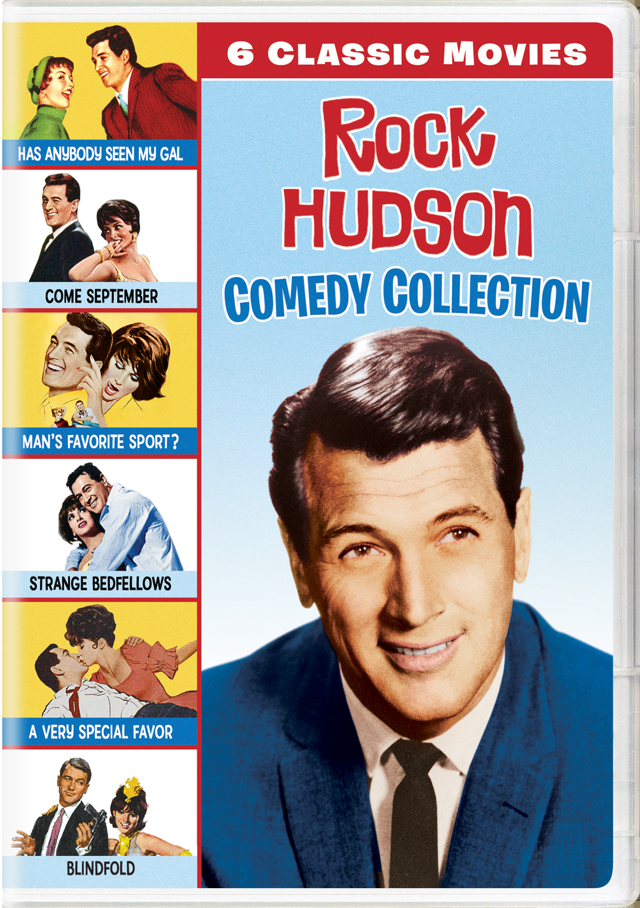 Rock Hudson Comedy Collection (DVD Set) - DVD [ 1966 ]  - Comedy Movies On DVD - Movies On GRUV