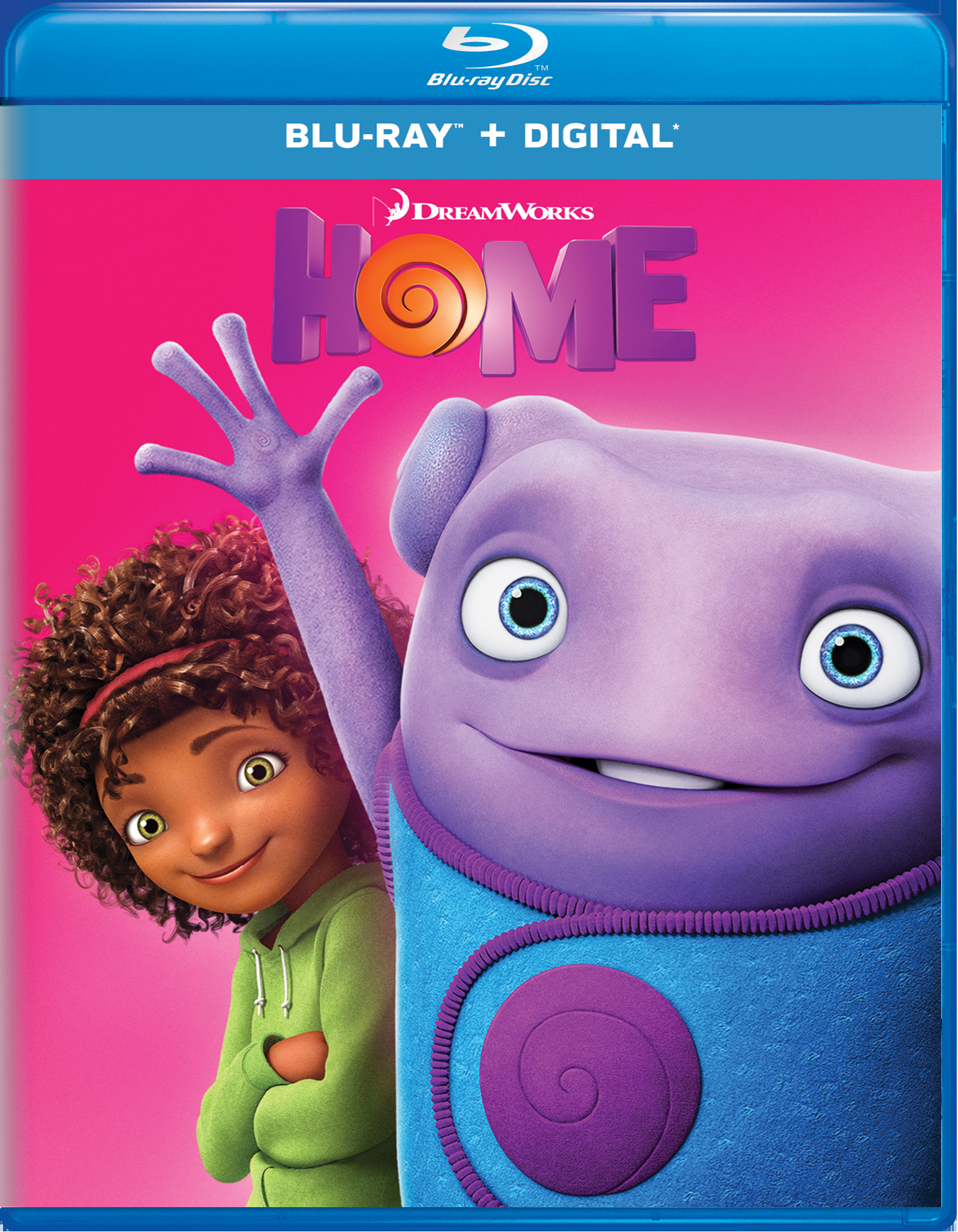 Home (Blu-ray New Box Art) - Blu-ray [ 2015 ]  - Children Movies On Blu-ray - Movies On GRUV