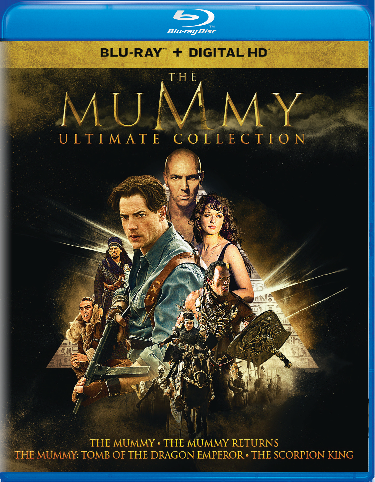 The Mummy Ultimate Collection (Box Set) - Blu-ray   - Action Movies On Blu-ray - Movies On GRUV