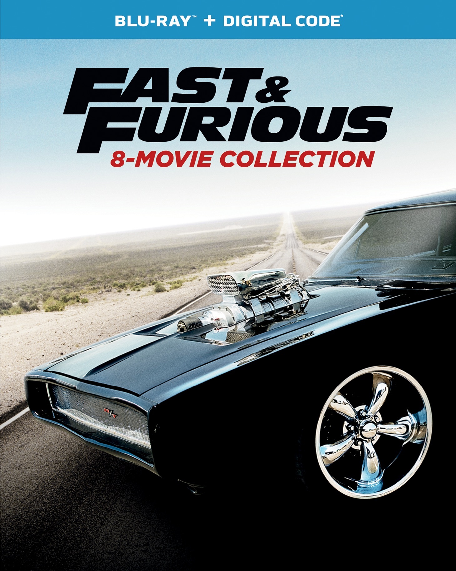 Fast & Furious: 8-movie Collection - Blu-ray [ 2017 ] - Action Movies on Blu-ray