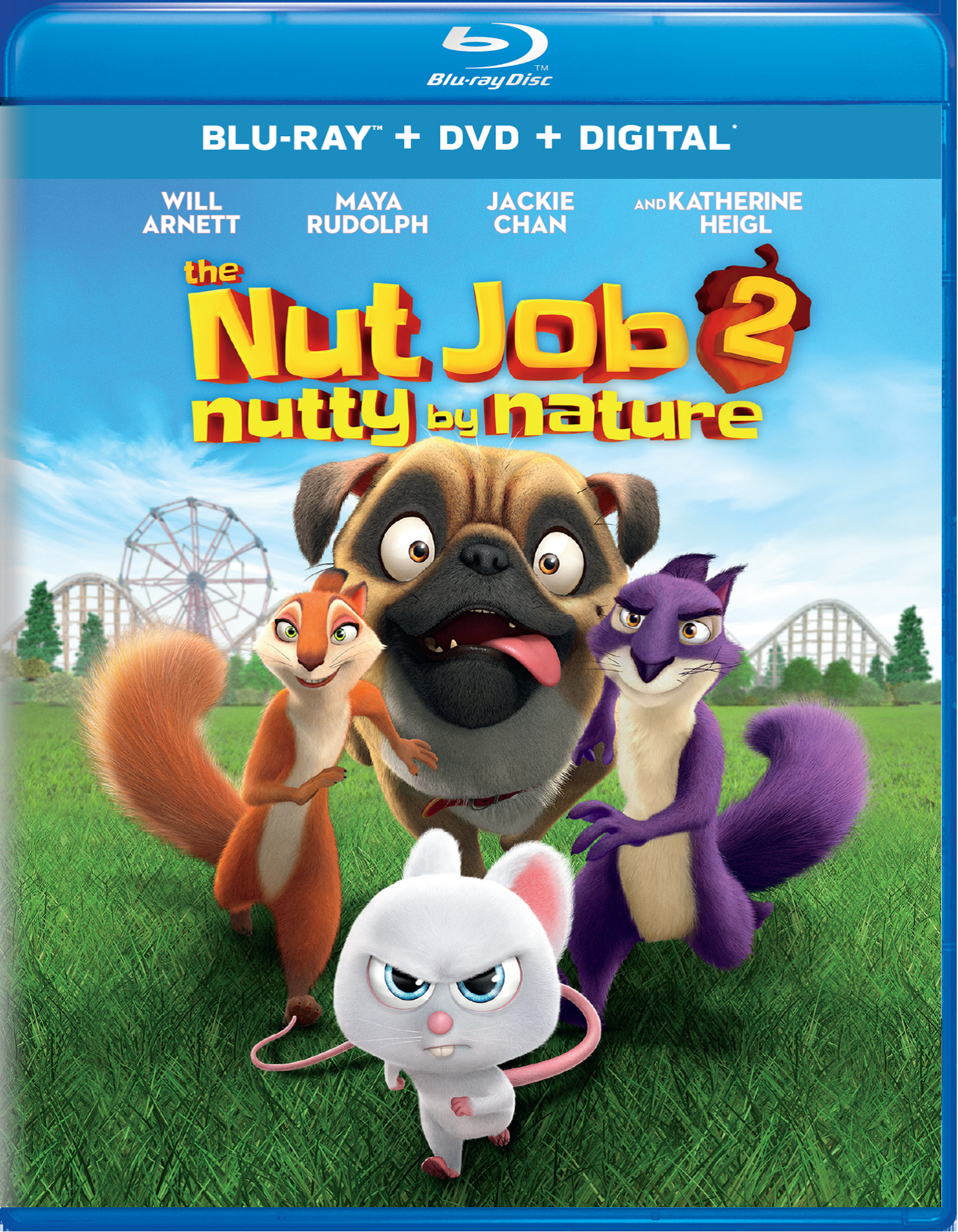The Nut Job 2: Nutty By Nature (DVD + Digital) - Blu-ray [ 2017 ]  - Animation Movies On Blu-ray - Movies On GRUV