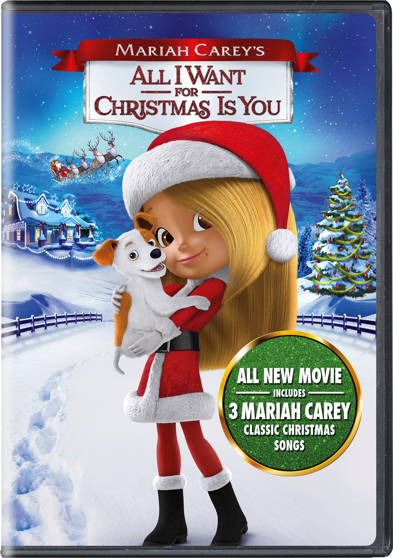 Mariah Carey's All I Want For Christmas Is You - DVD [ 2017 ]  - Children Movies On DVD - Movies On GRUV