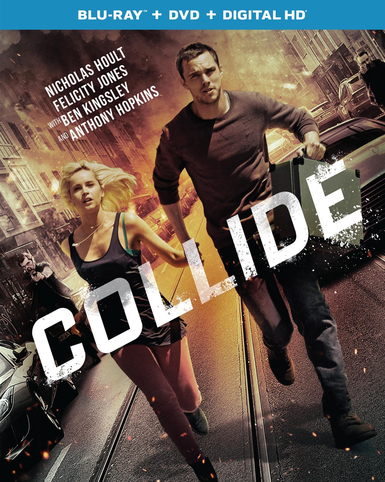 Collide (DVD + Digital) - Blu-ray [ 2017 ]  - Action Movies On Blu-ray - Movies On GRUV