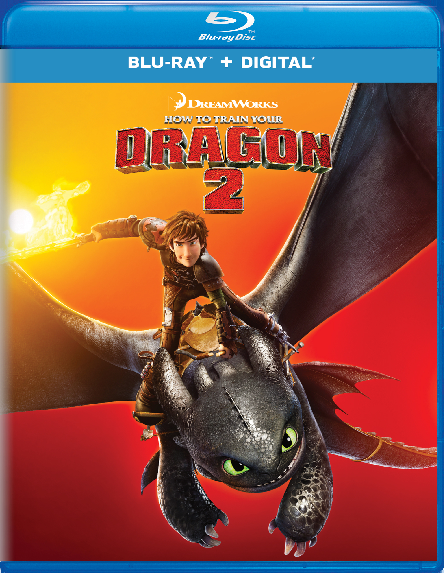 How To Train Your Dragon 2 (Blu-ray New Box Art) - Blu-ray [ 2014 ]  - Animation Movies On Blu-ray - Movies On GRUV