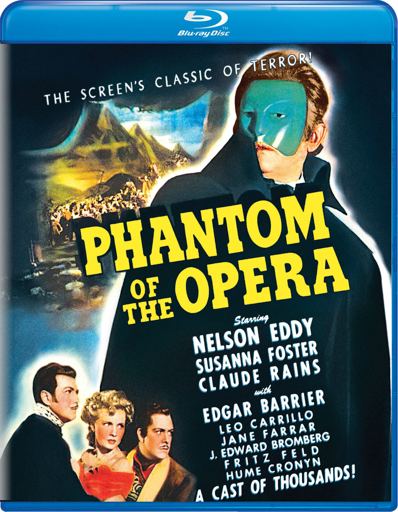 The Phantom Of The Opera - Blu-ray [ 1943 ]  - Classic Movies On Blu-ray - Movies On GRUV