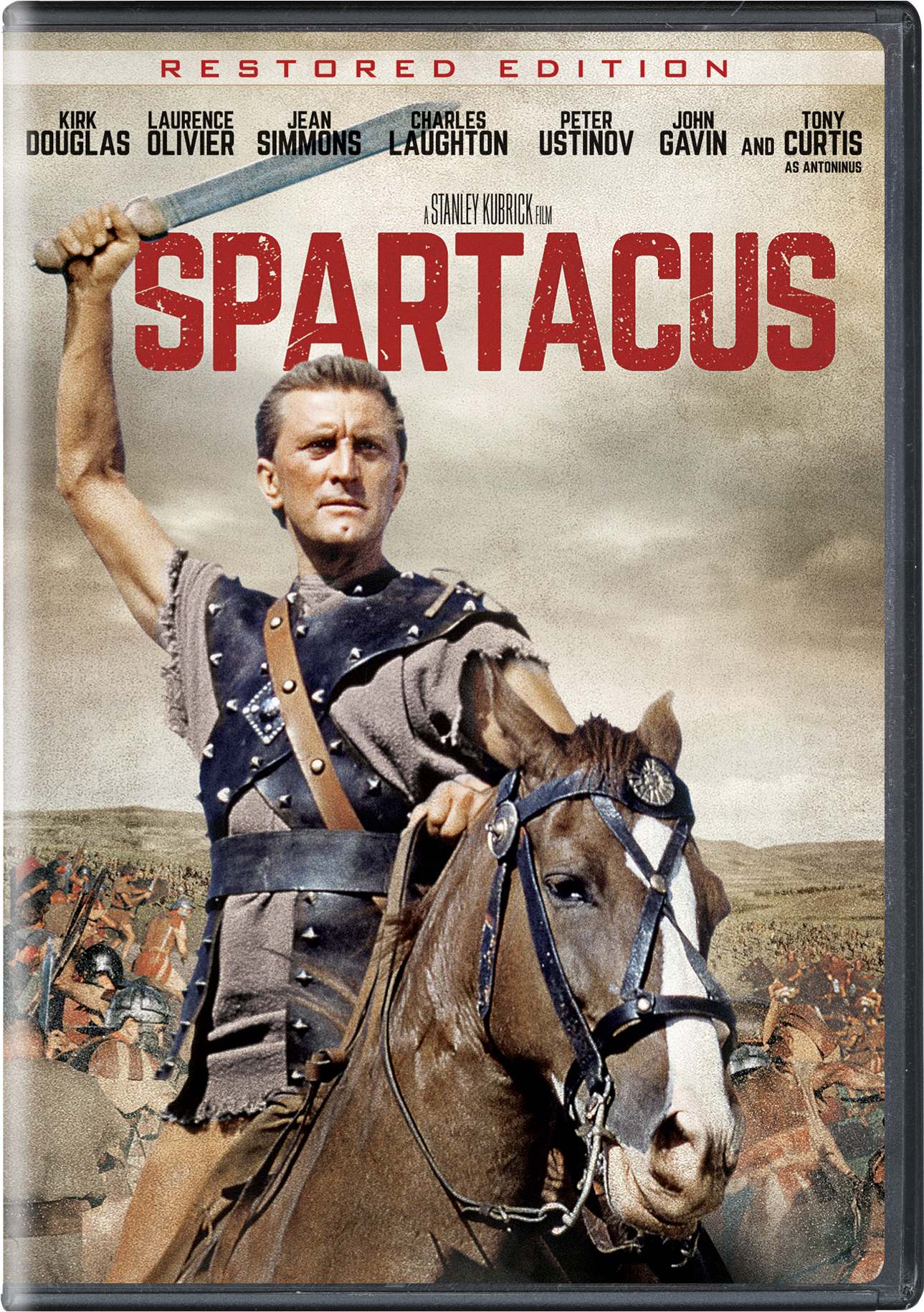 Spartacus (DVD Restored) - DVD [ 1960 ]  - Modern Classic Movies On DVD - Movies On GRUV
