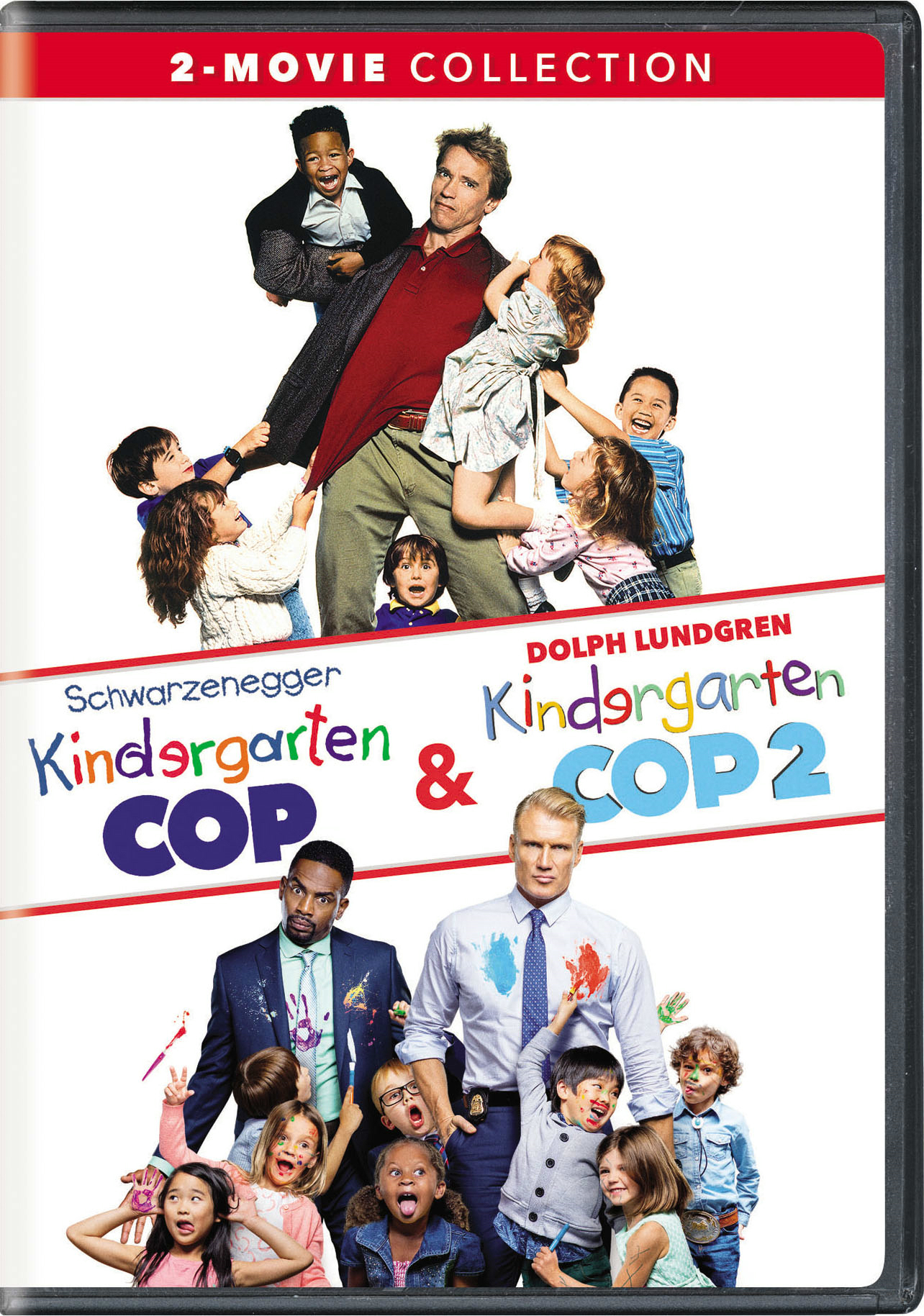Kindergarten Cop/Kindergarten Cop 2 - DVD [ 2016 ] - Comedy Movies on DVD