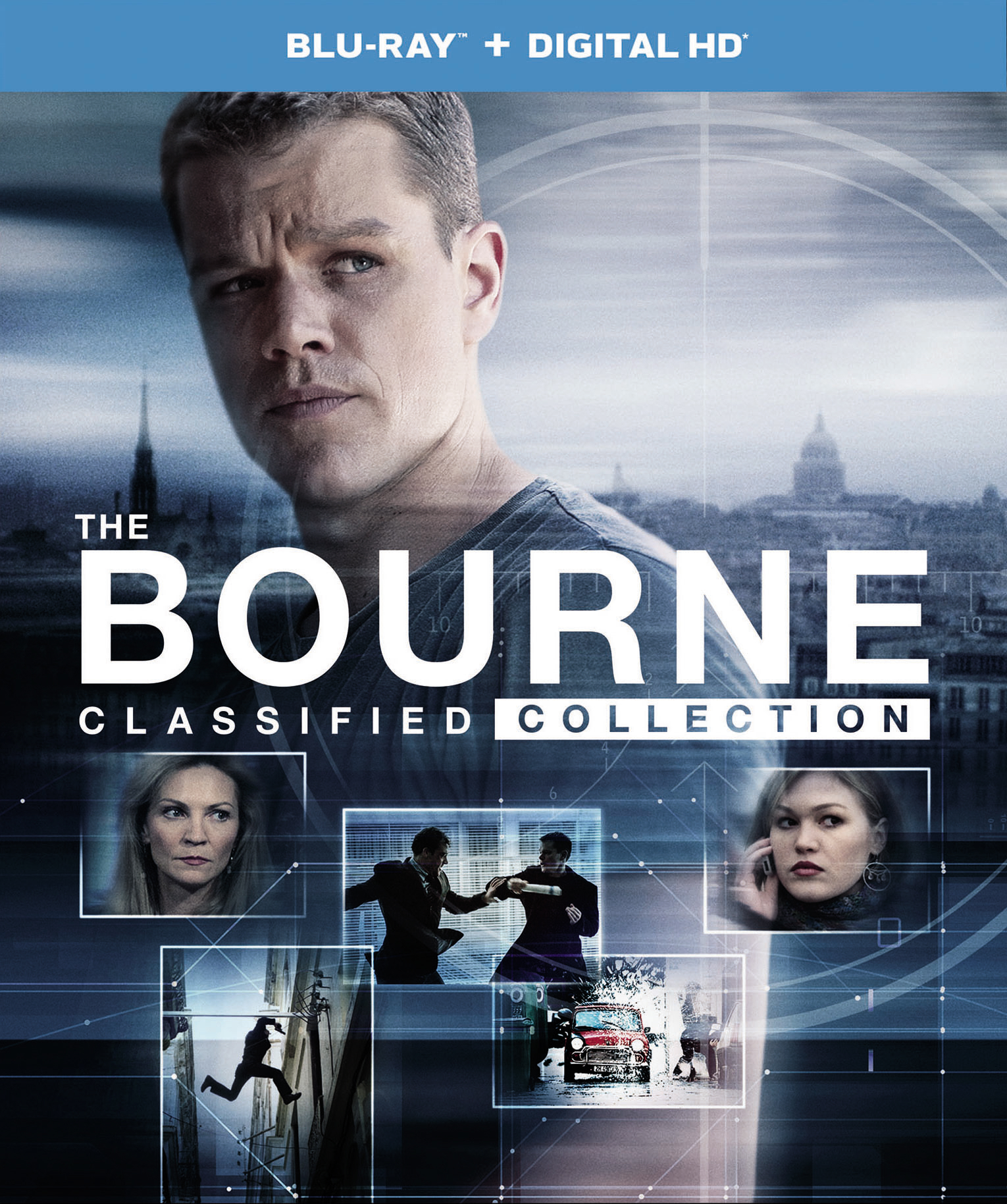 The Bourne Classified Collection - Blu-ray [ 2012 ]  - Action Movies On Blu-ray - Movies On GRUV