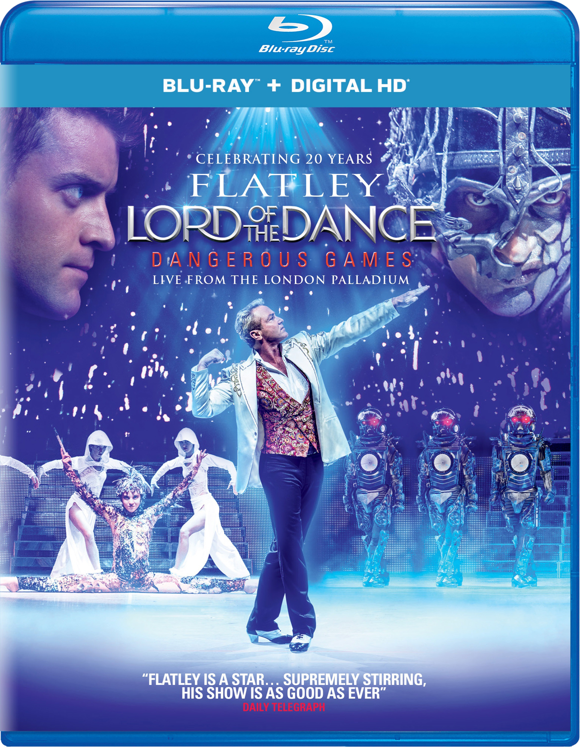 Lord Of The Dance: Dangerous Games (Blu-ray + Digital HD) - Blu-ray [ 2014 ]  - Dance Music On Blu-ray