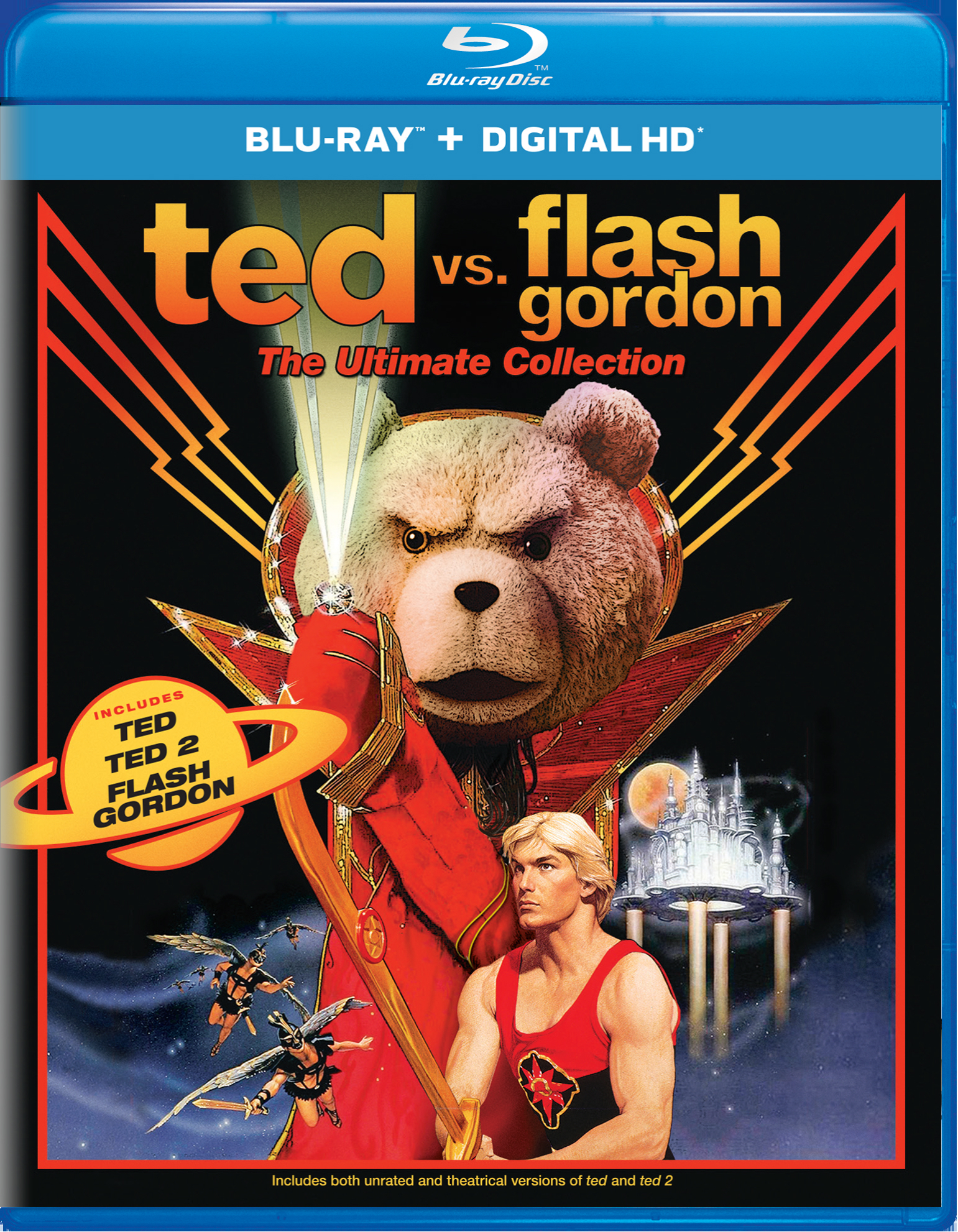 Gordon:　Box　Collection　Blu-ray　Buy　GRUV　Ultimate　vs.　Ted　The　Flash　Set