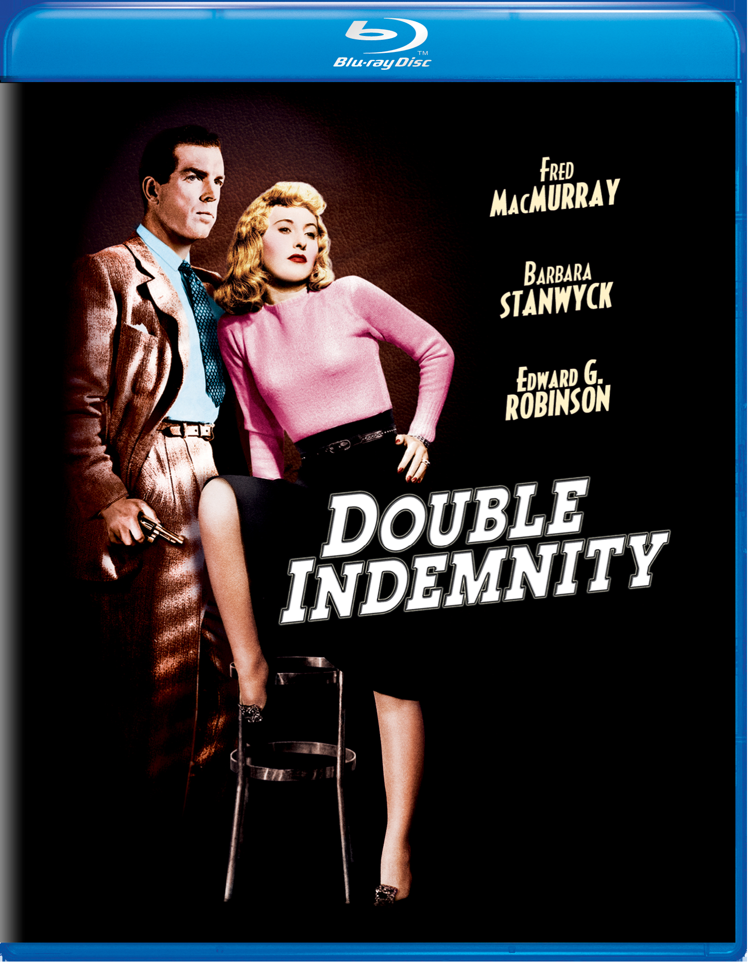 Double Indemnity - Blu-ray [ 1944 ]  - Classic Movies On Blu-ray - Movies On GRUV