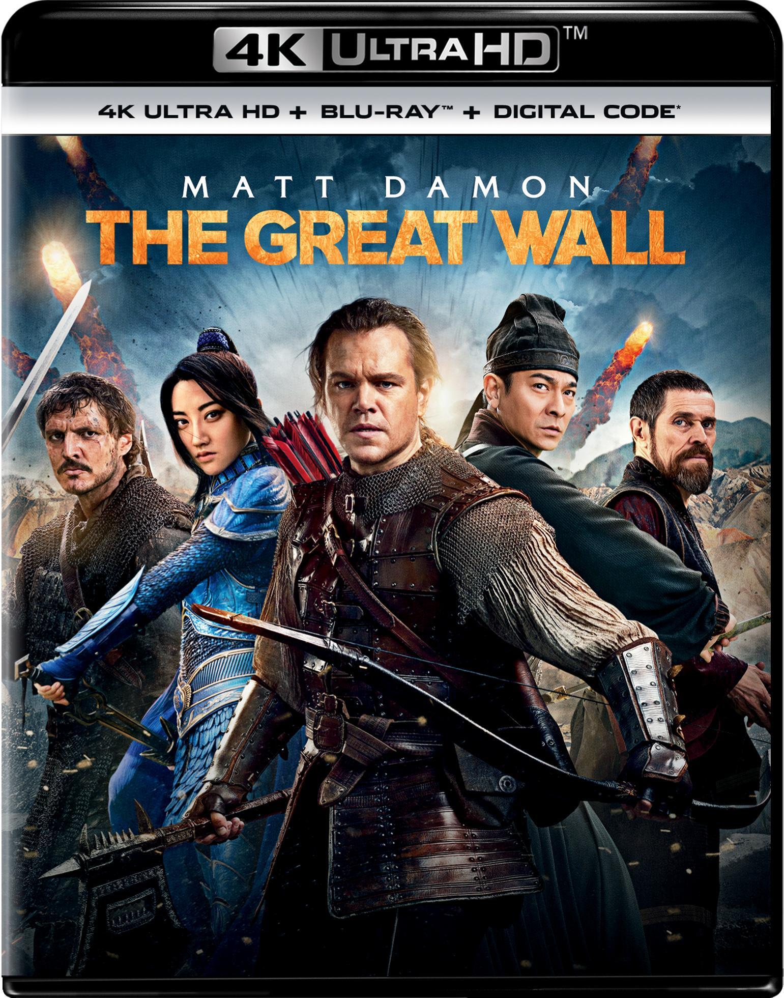 The Great Wall (4K Ultra HD) - UHD [ 2017 ]  - Action Movies On 4K Ultra HD Blu-ray - Movies On GRUV