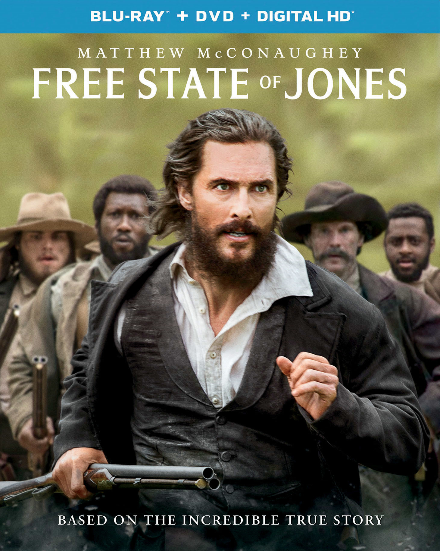 Free State Of Jones (DVD + Digital) - Blu-ray [ 2016 ]  - War Movies On Blu-ray - Movies On GRUV