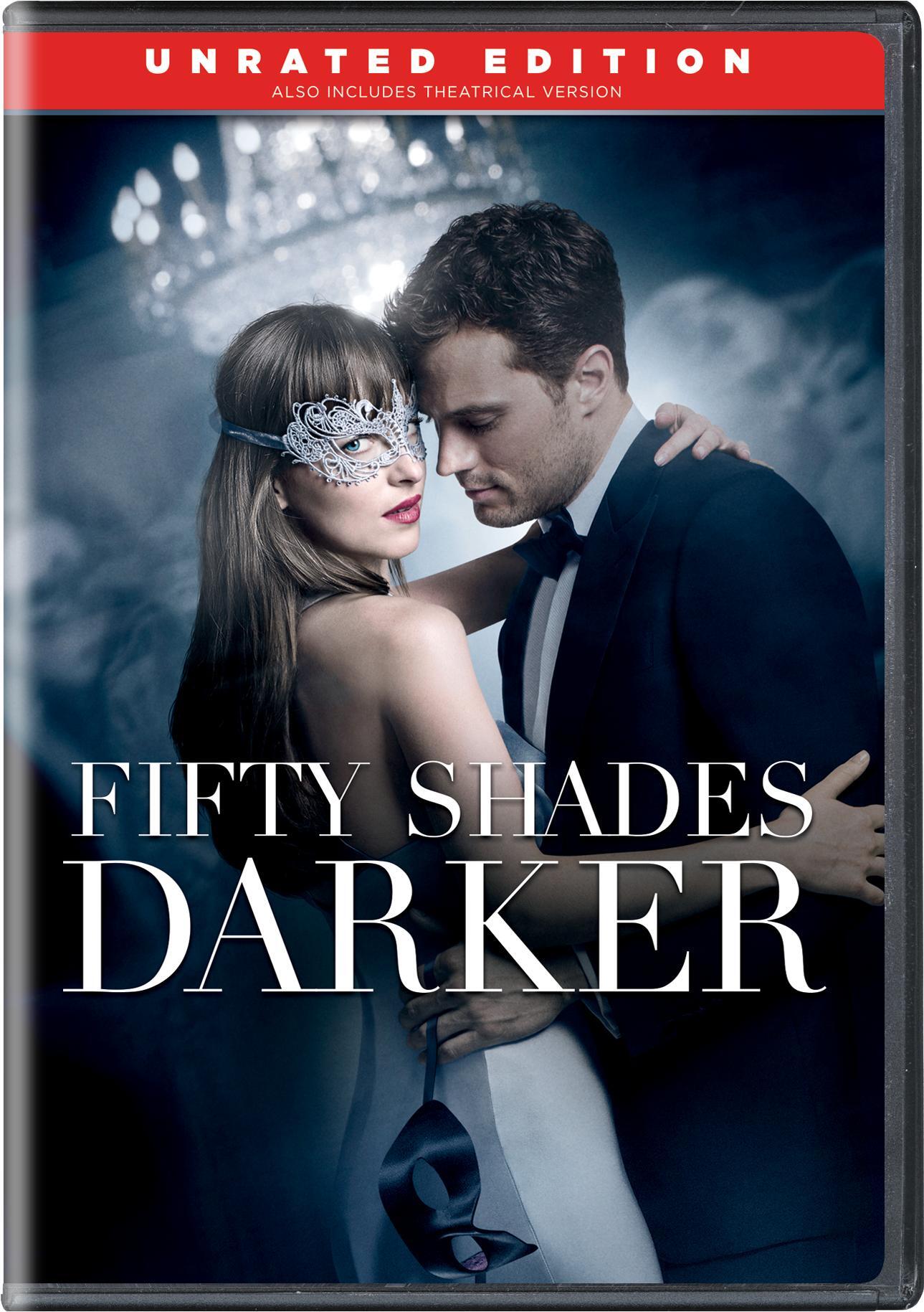 Fifty Shades Darker (Unrated Edition) - DVD [ 2017 ]  - Drama Movies On DVD - Movies On GRUV