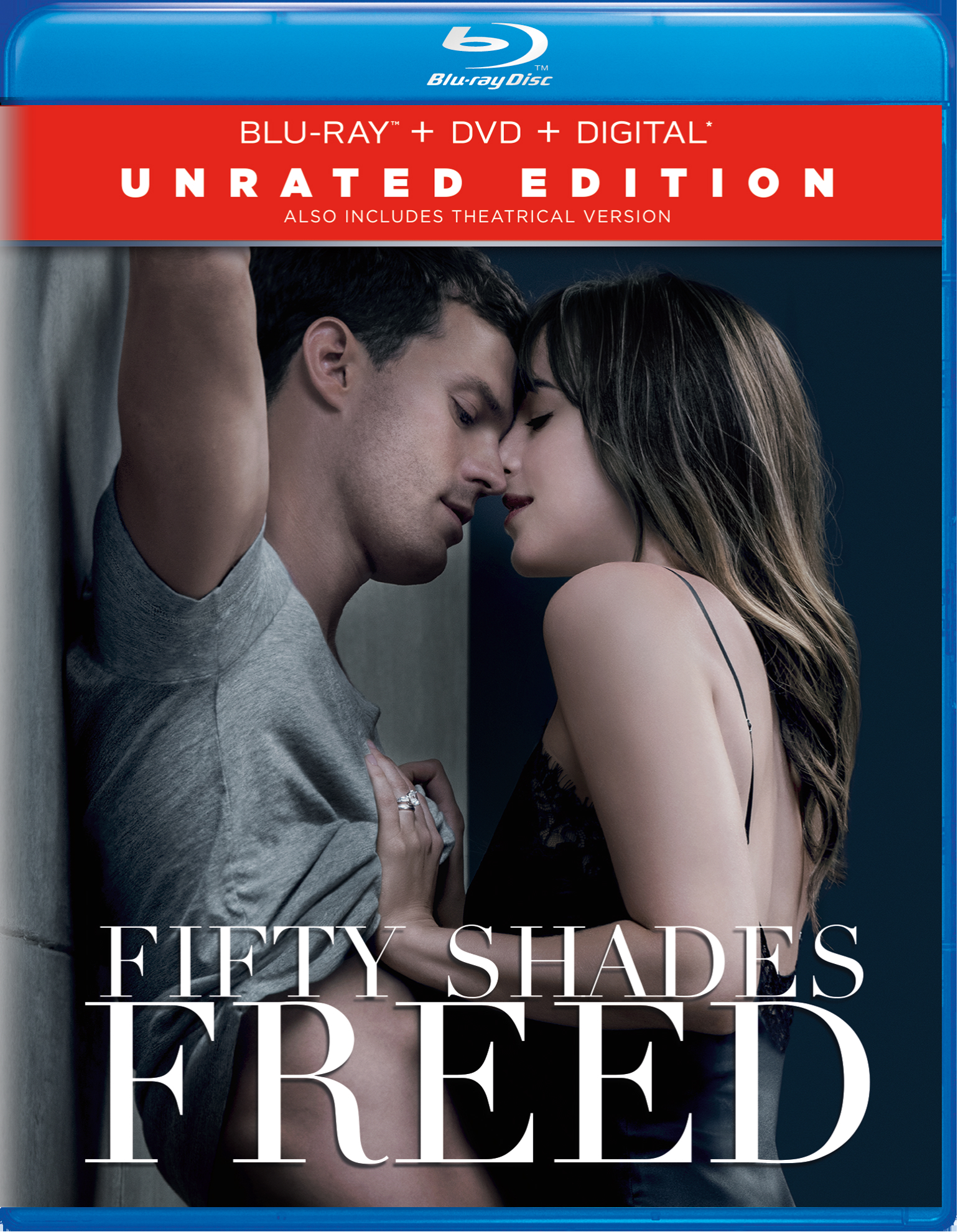 Fifty Shades Freed (Unrated Edition DVD + Digital) - Blu-ray [ 2018 ]  - Drama Movies On Blu-ray - Movies On GRUV