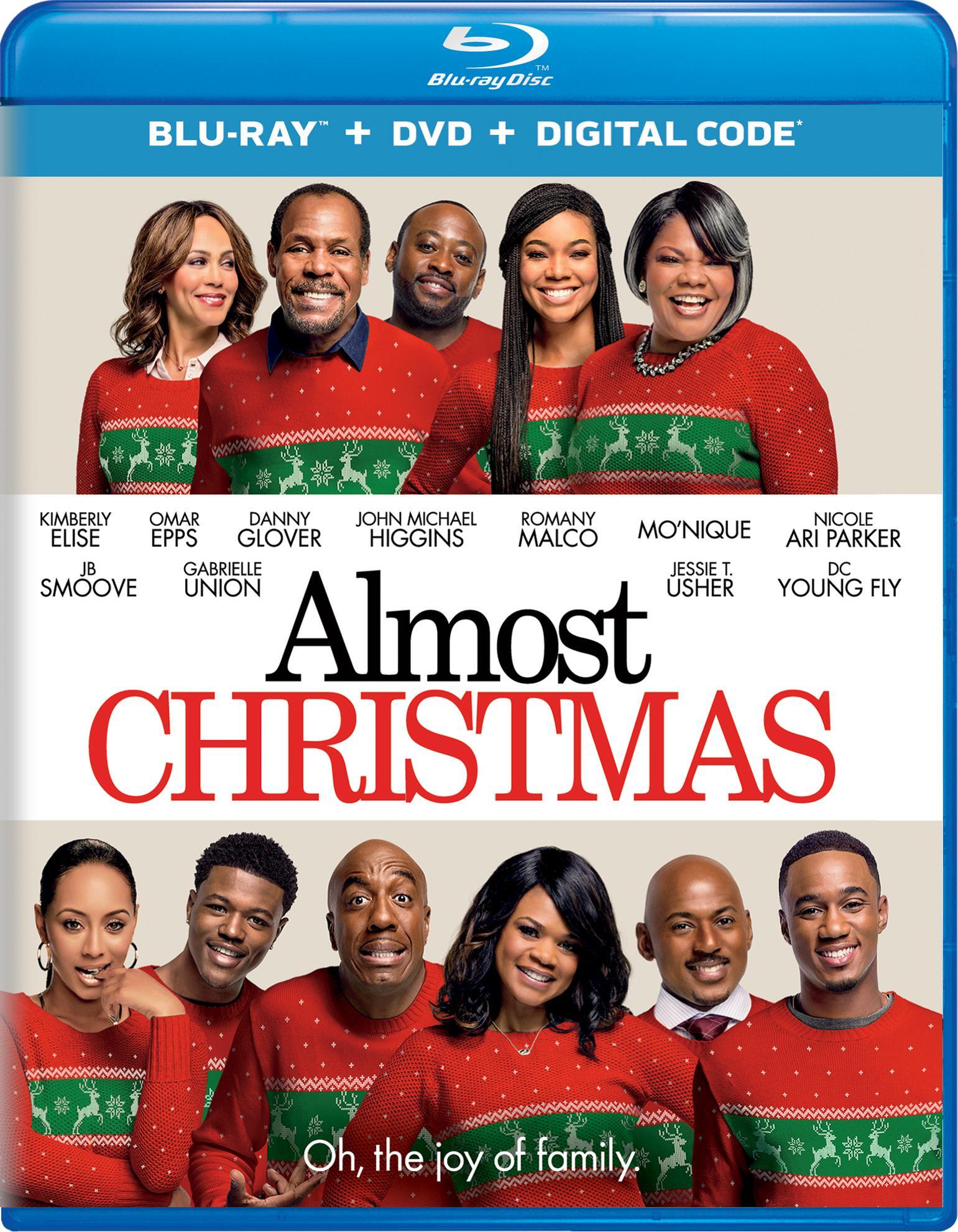 Almost Christmas (DVD + Digital) - Blu-ray [ 2016 ]  - Comedy Movies On Blu-ray - Movies On GRUV