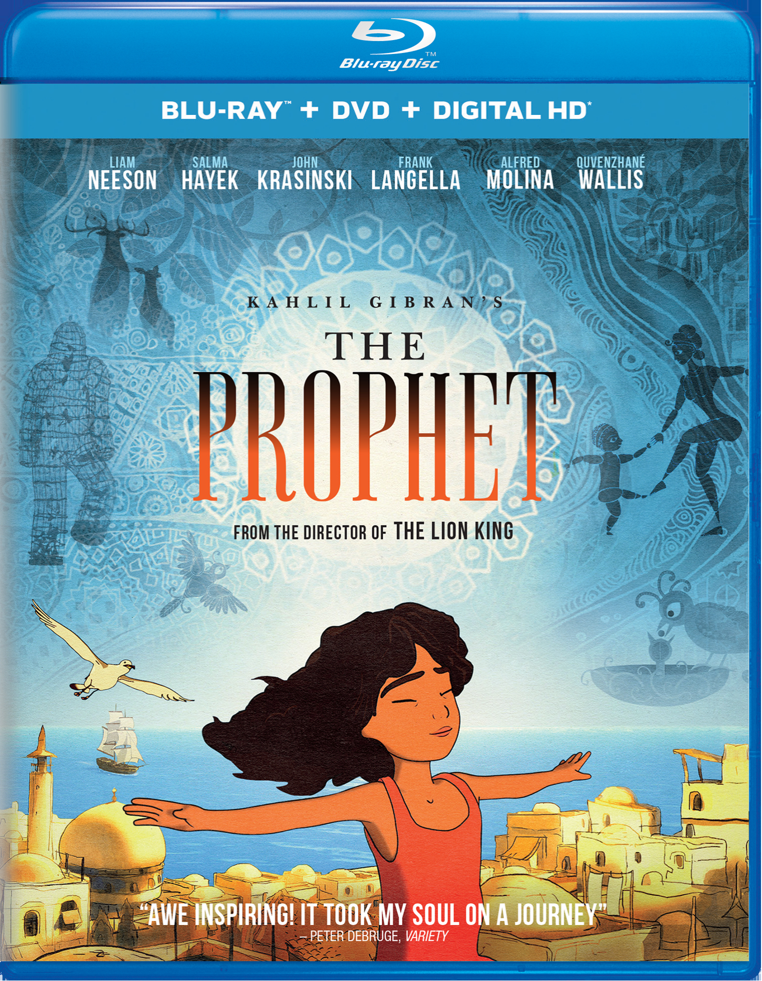 Kahlil Gibran's The Prophet (DVD + Digital) - Blu-ray [ 2015 ]  - Animation Movies On Blu-ray - Movies On GRUV