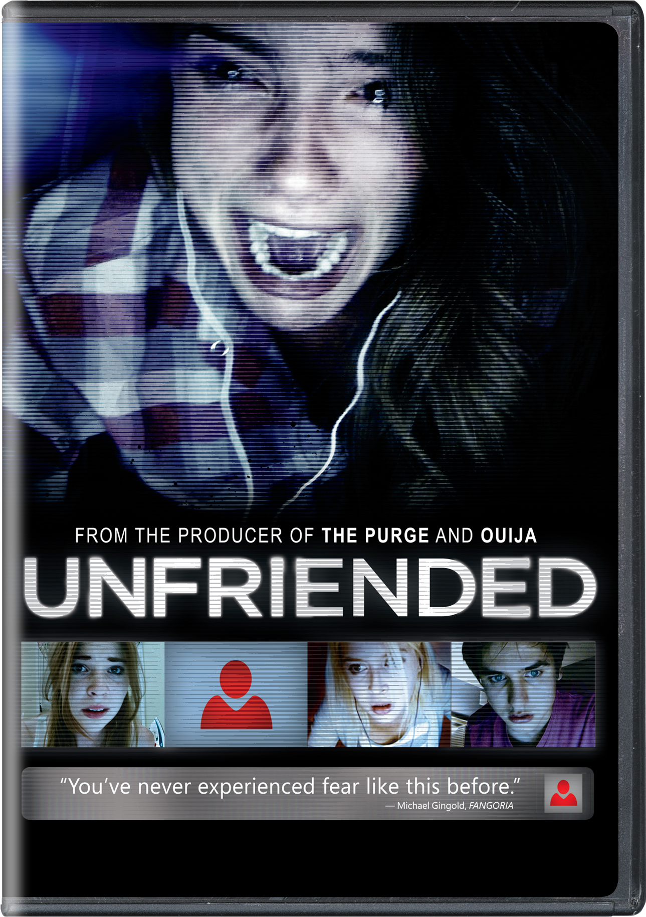 Unfriended - DVD [ 2015 ]  - Horror Movies On DVD - Movies On GRUV