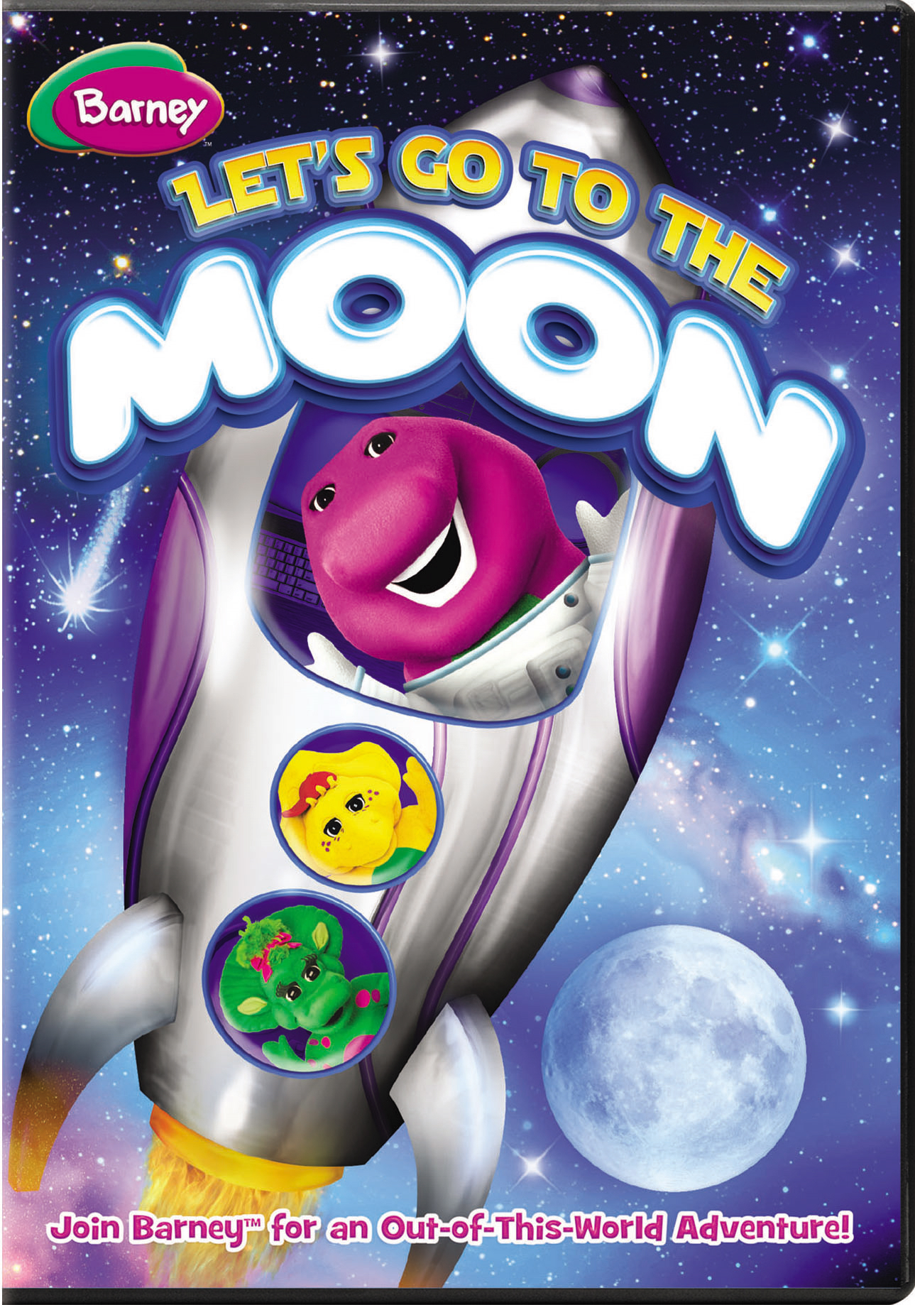 Barney: Let's Go To The Moon - DVD [ 2013 ]  - Children Movies On DVD - Movies On GRUV
