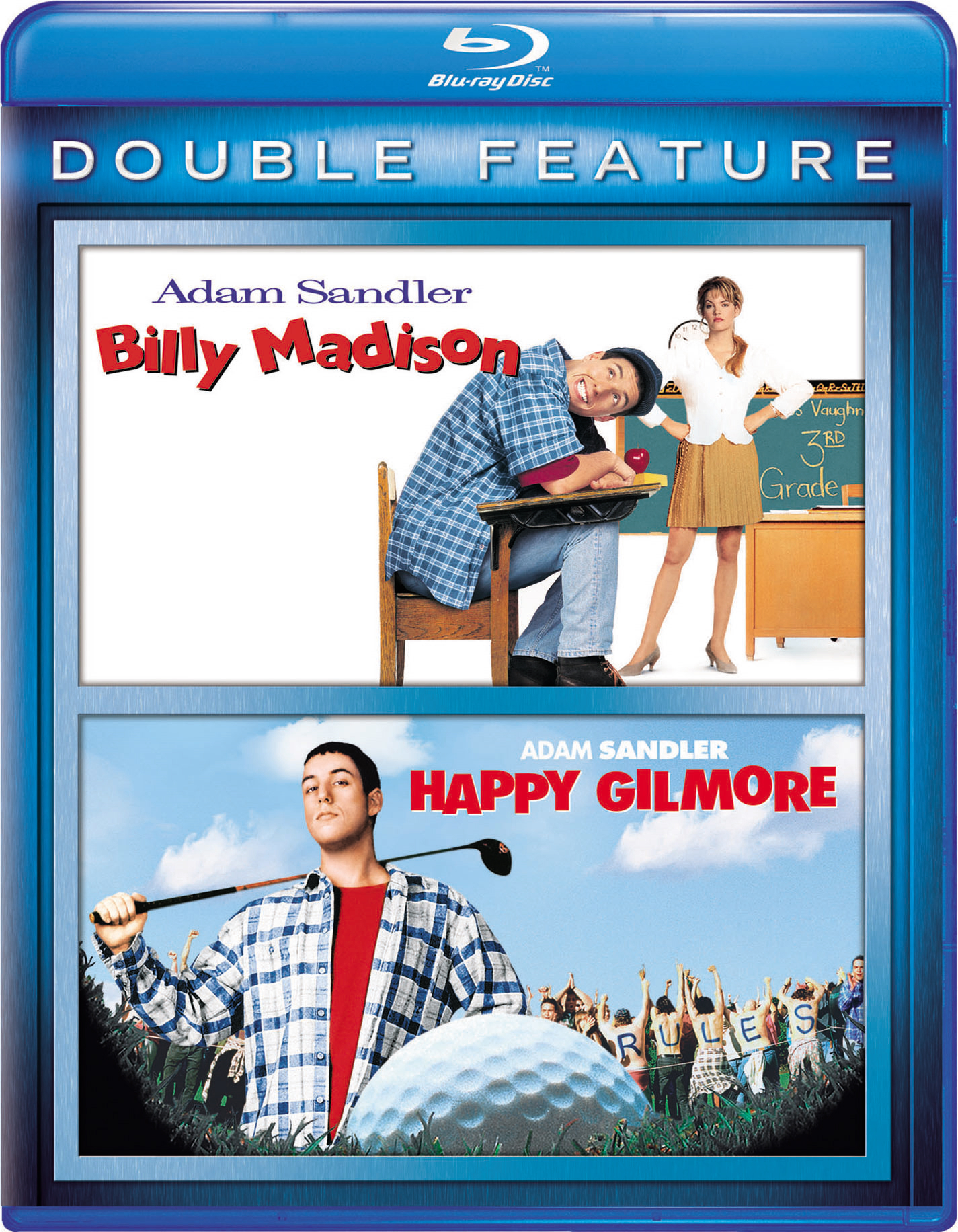 Happy Gilmore/Billy Madison (Blu-ray Double Feature) - Blu-ray   - Comedy Movies On Blu-ray - Movies On GRUV