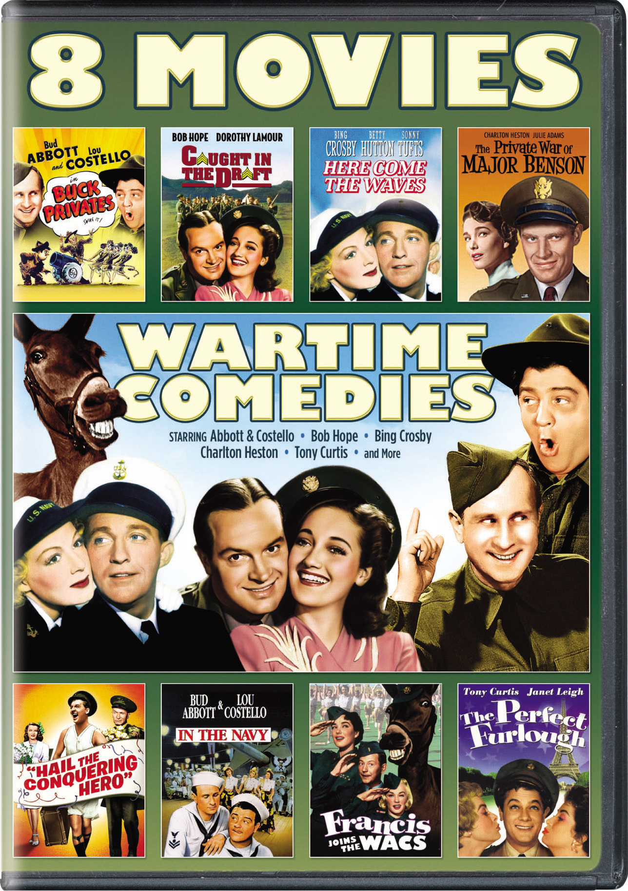 Wartime Comedies 8-Movie Collection - DVD   - War Movies On DVD - Movies On GRUV