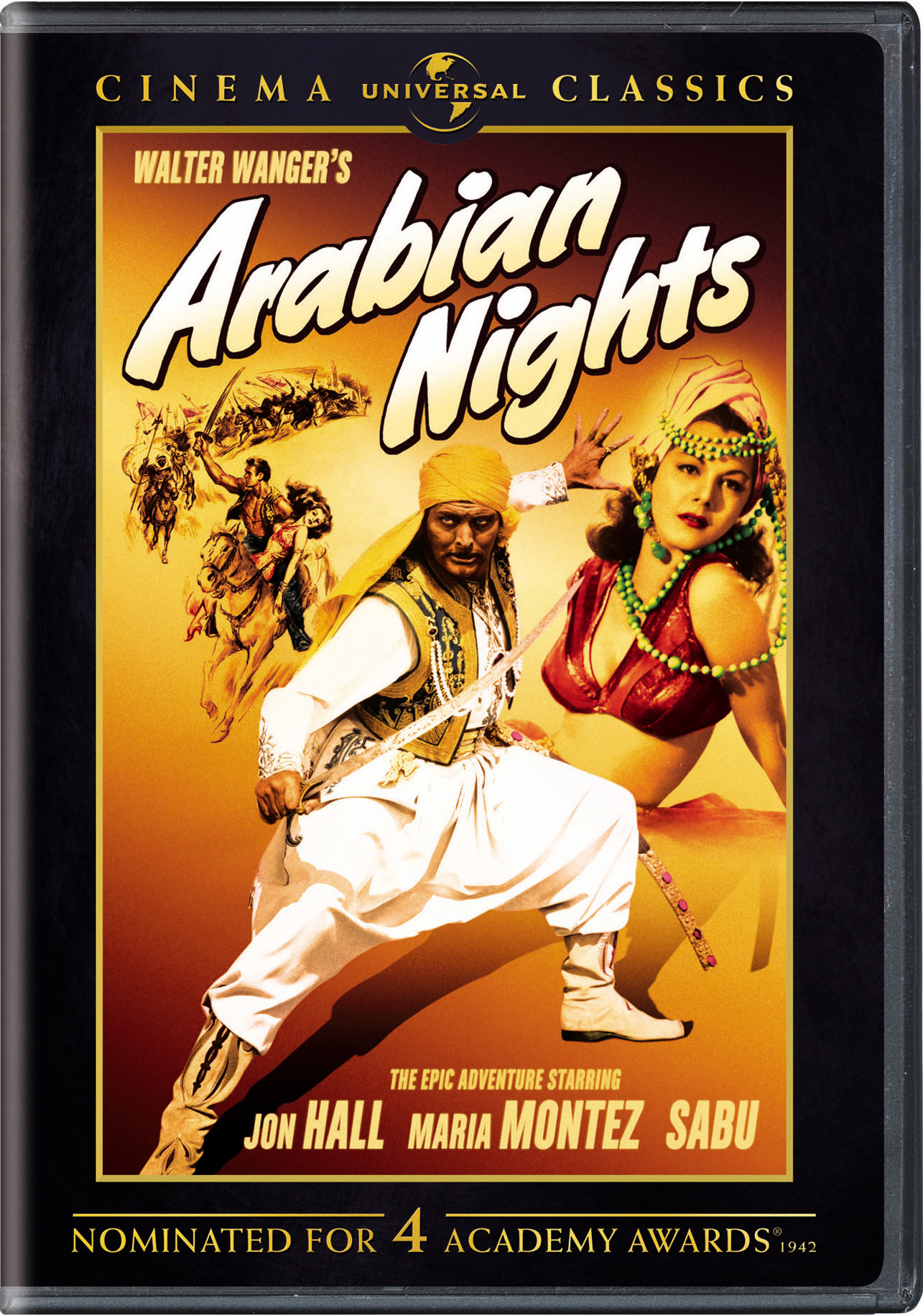 Arabian Nights - DVD [ 1942 ]  - Classic Movies On DVD - Movies On GRUV