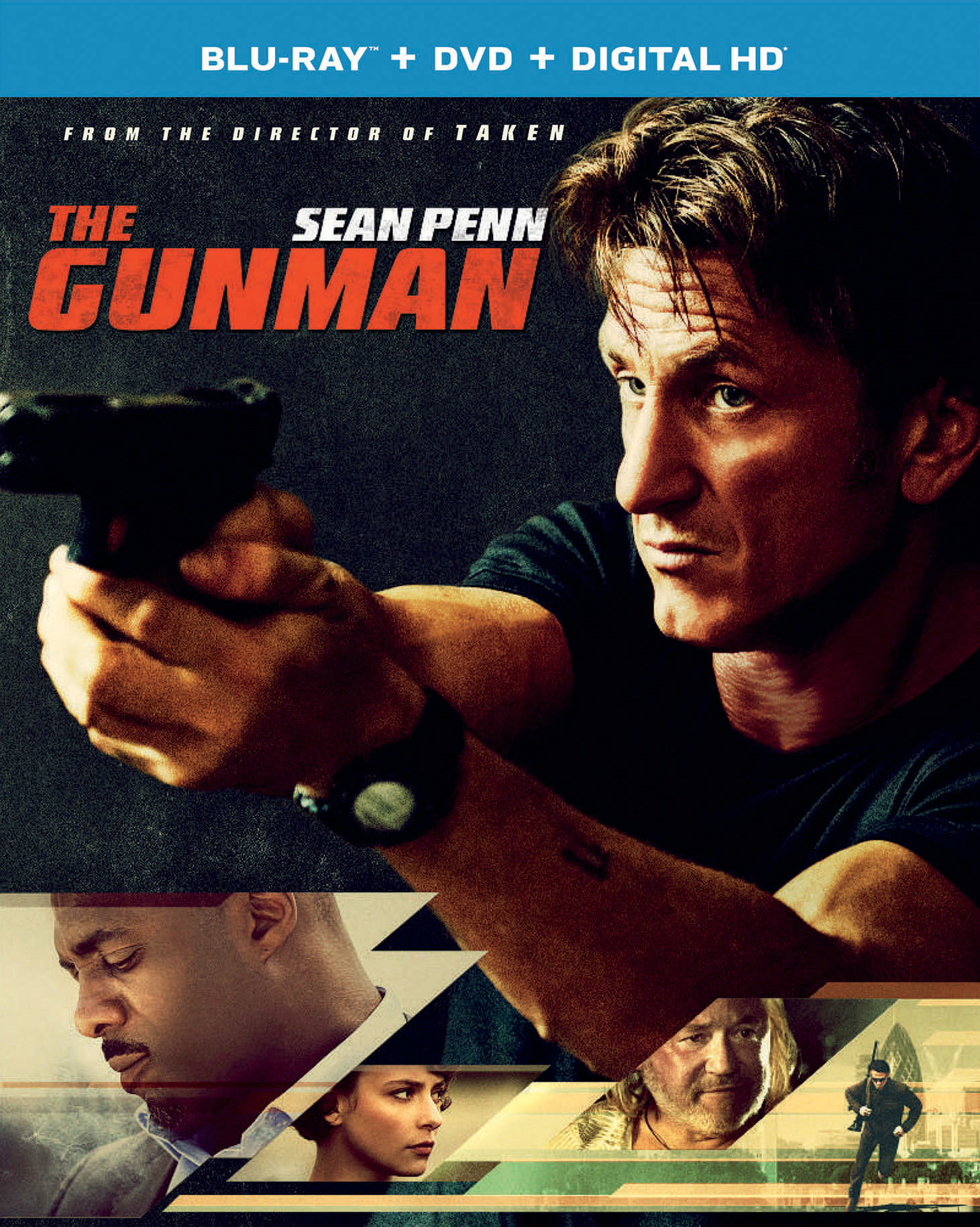The Gunman (DVD + Digital) - Blu-ray [ 2015 ]  - Thriller Movies On Blu-ray - Movies On GRUV