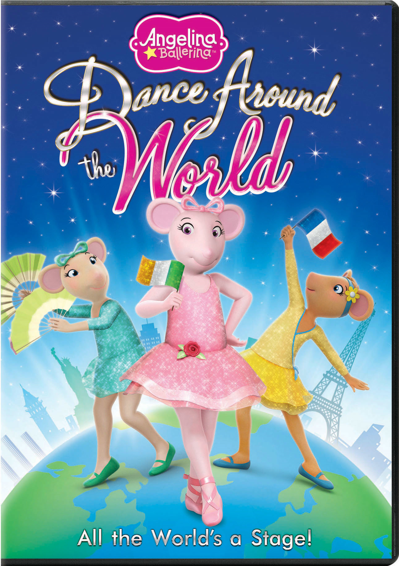 Angelina Ballerina: Dance Around The World - DVD [ 2013 ]  - Children Movies On DVD - Movies On GRUV