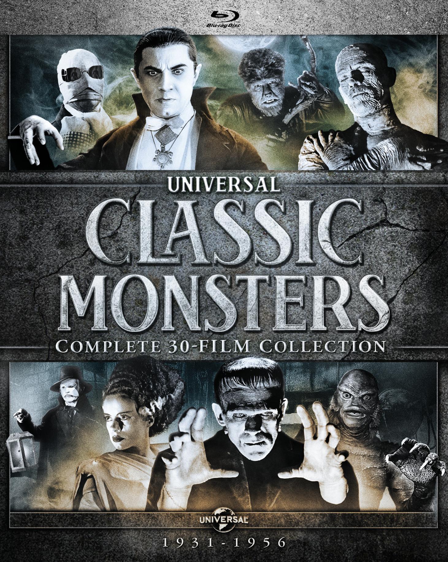 Universal Classic Monsters: Complete 30-Film Collection (Box Set) - Blu-ray   - Classic Movies On Blu-ray - Movies On GRUV