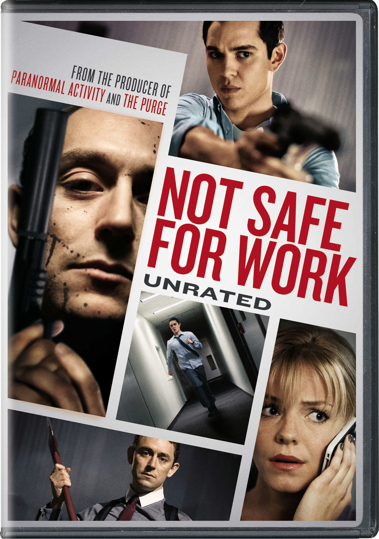 Not Safe For Work - DVD [ 2014 ]  - Thriller Movies On DVD - Movies On GRUV