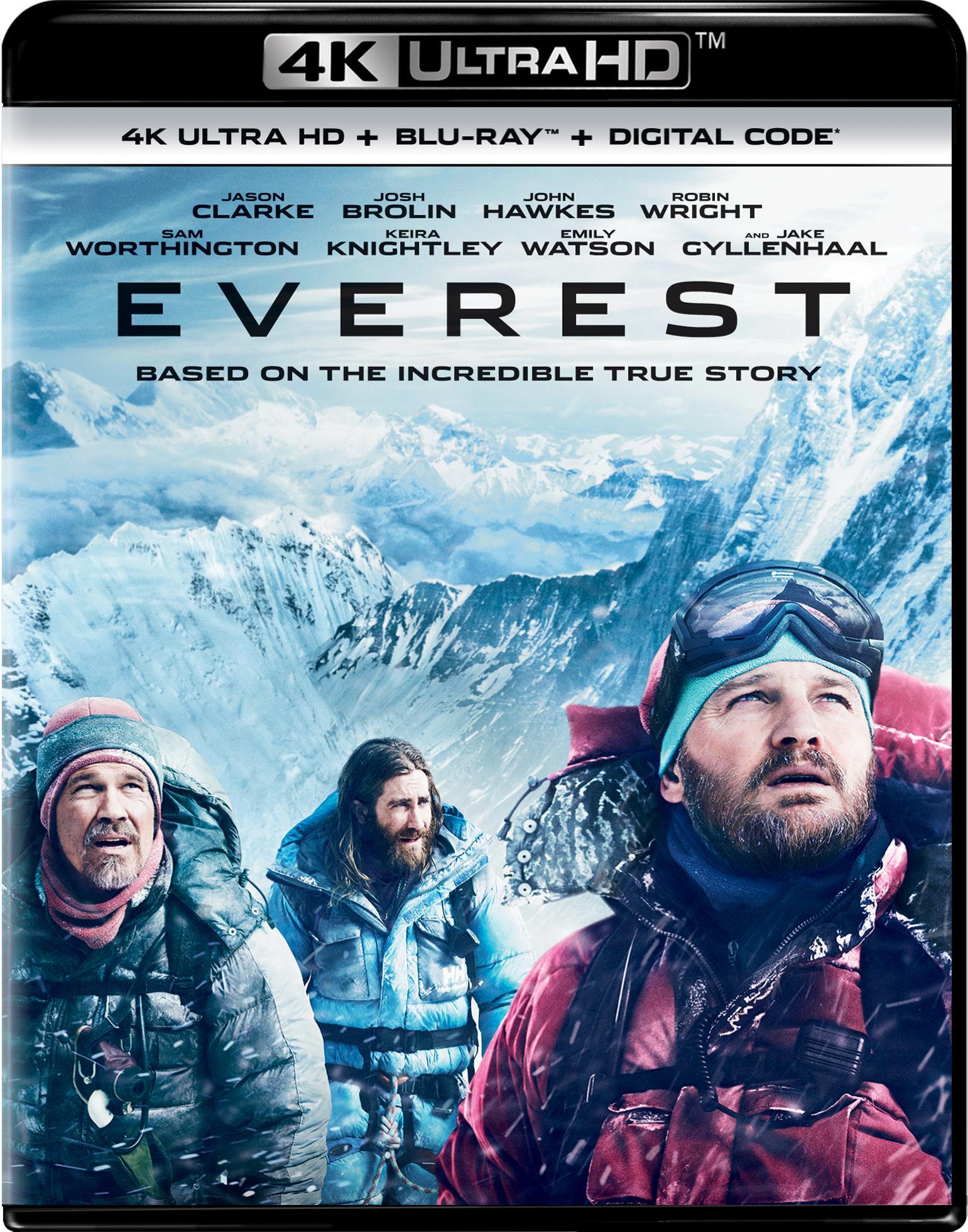 Everest (4K Ultra HD) - UHD [ 2015 ]  - Thriller Movies On 4K Ultra HD Blu-ray - Movies On GRUV