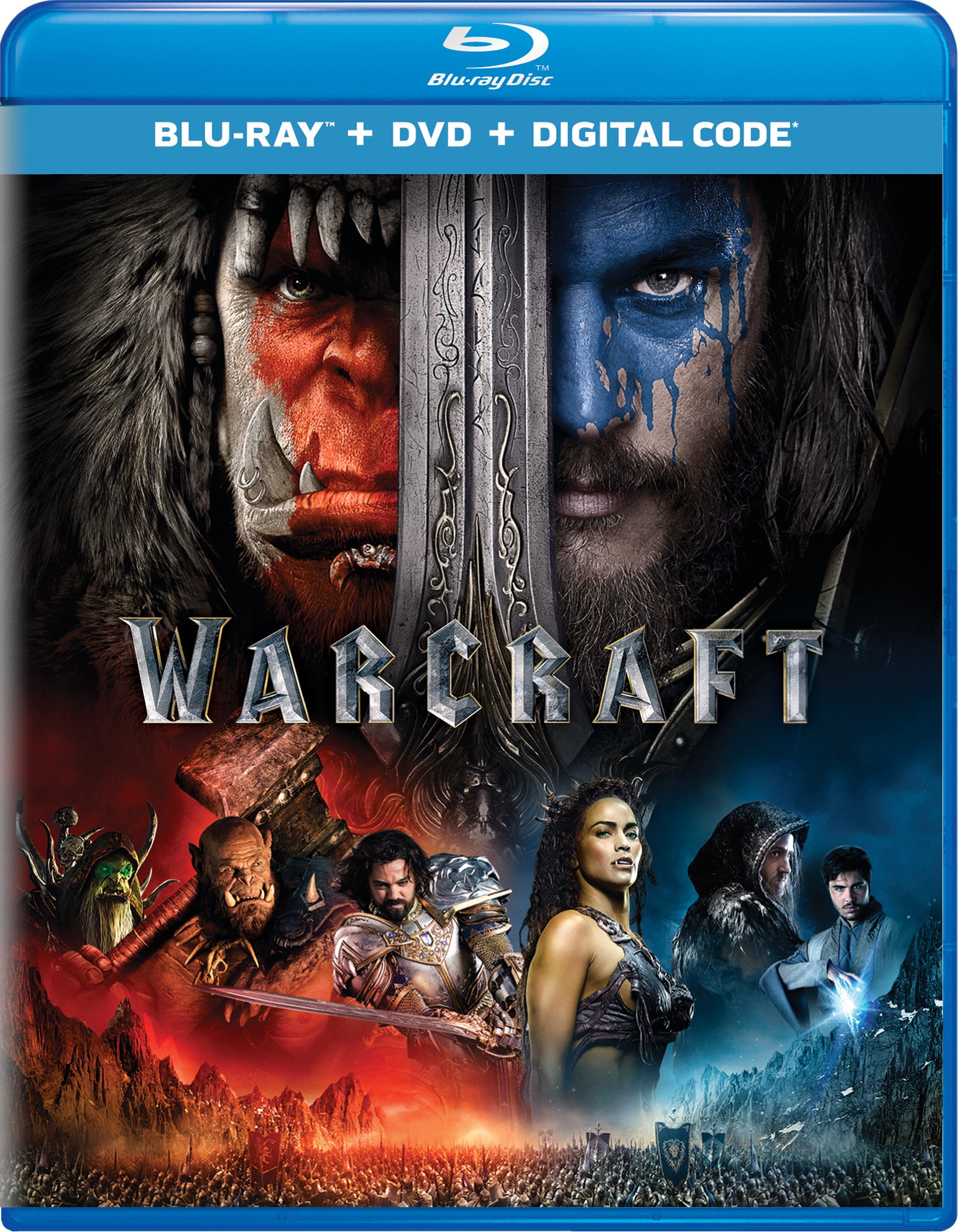 Warcraft: The Beginning (DVD) - Blu-ray [ 2016 ]  - Adventure Movies On Blu-ray - Movies On GRUV